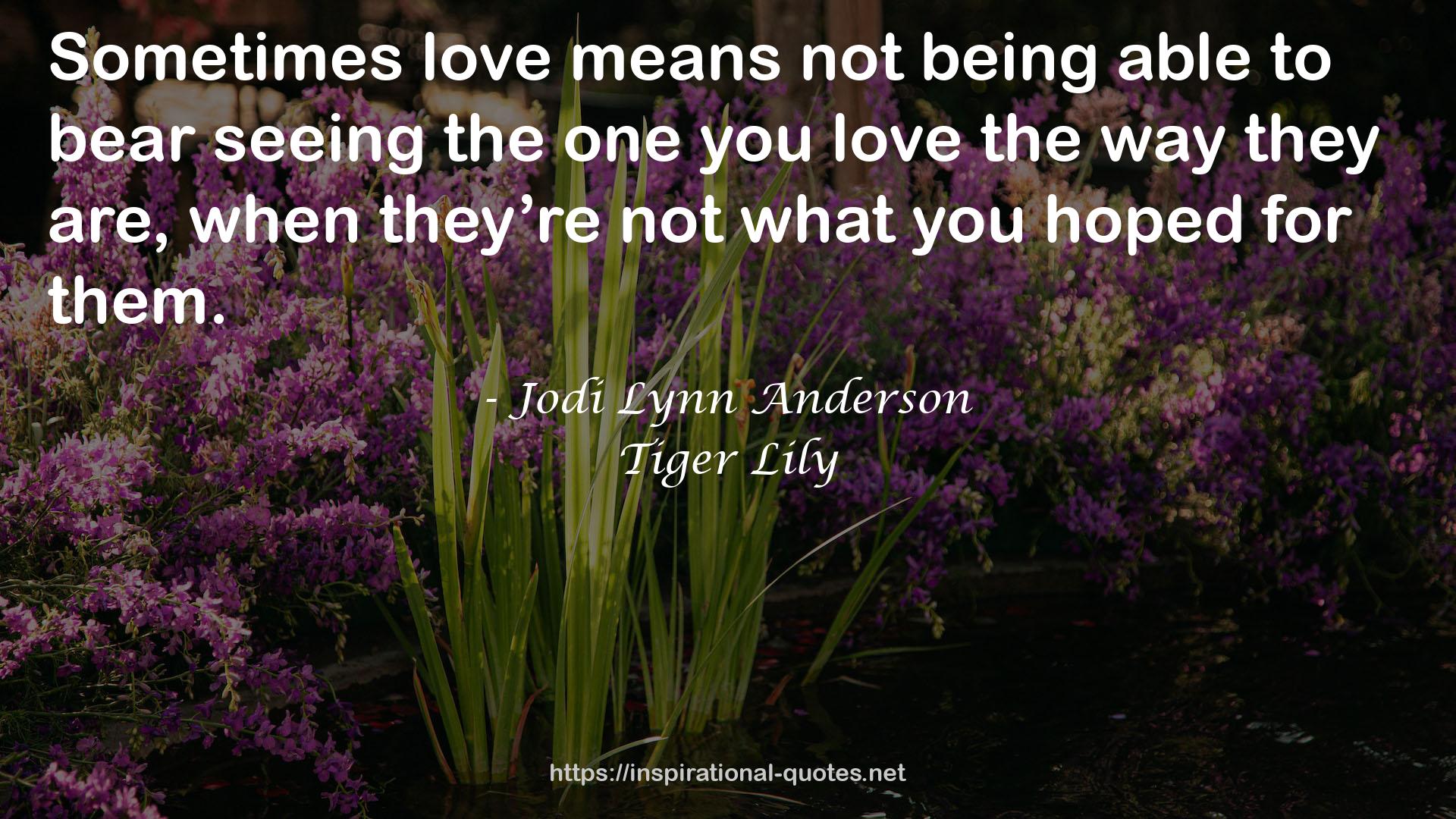 Jodi Lynn Anderson QUOTES