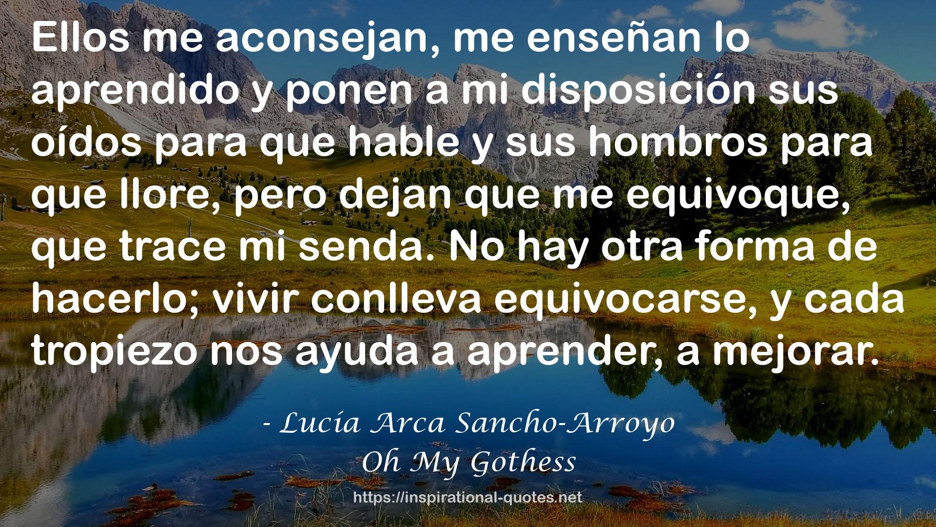 Lucía Arca Sancho-Arroyo QUOTES