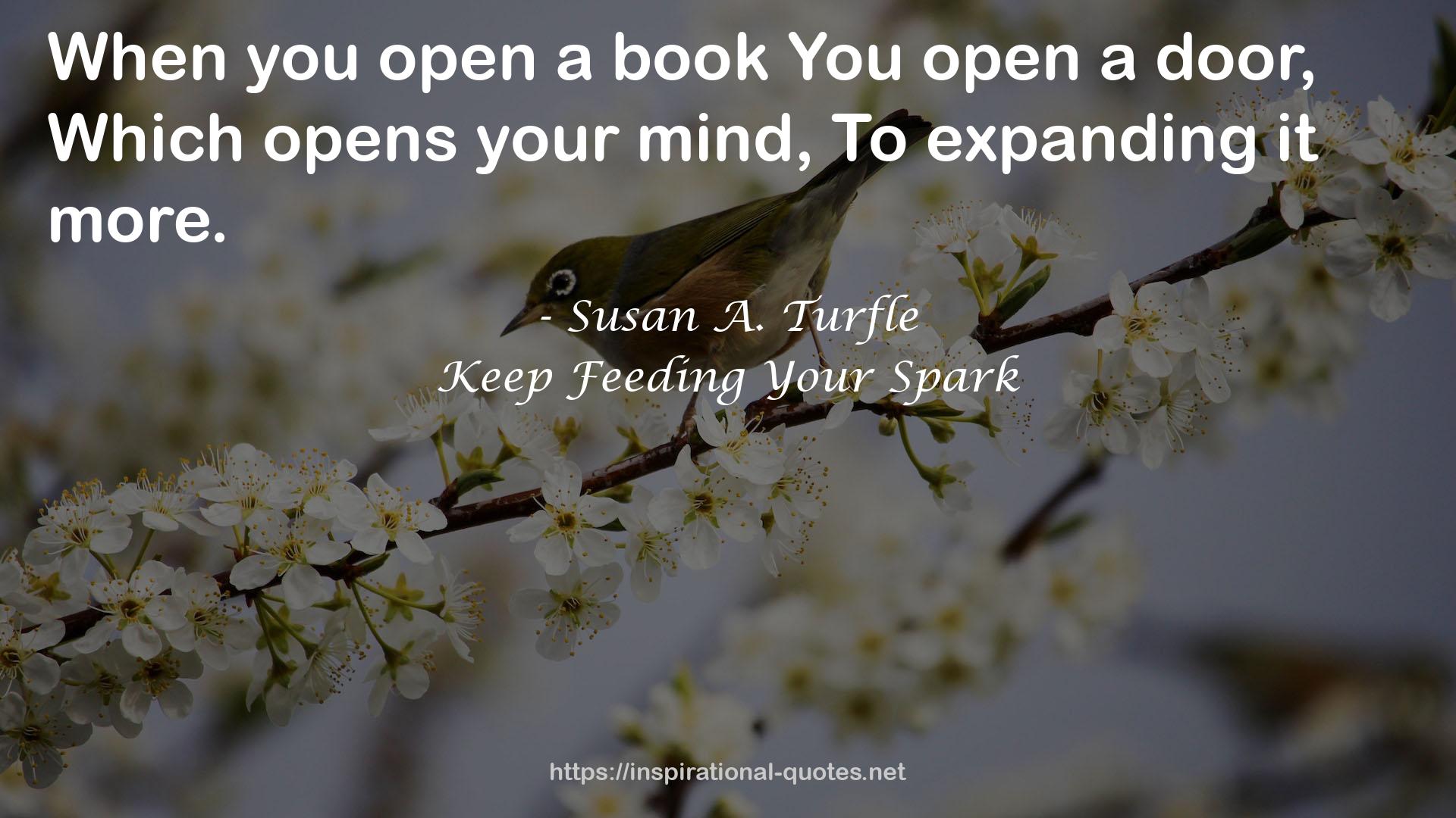 Susan A. Turfle QUOTES