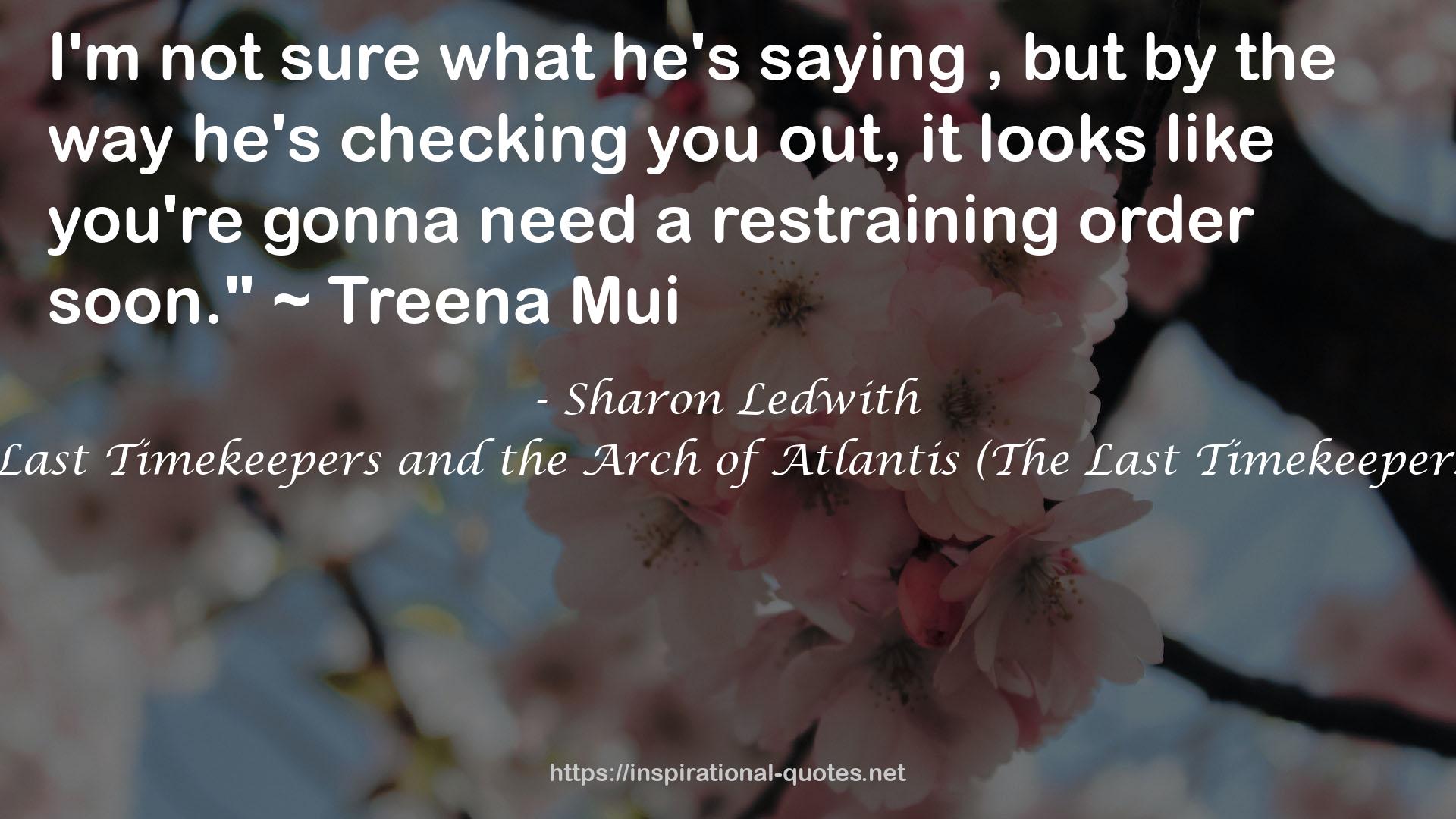 Sharon Ledwith QUOTES