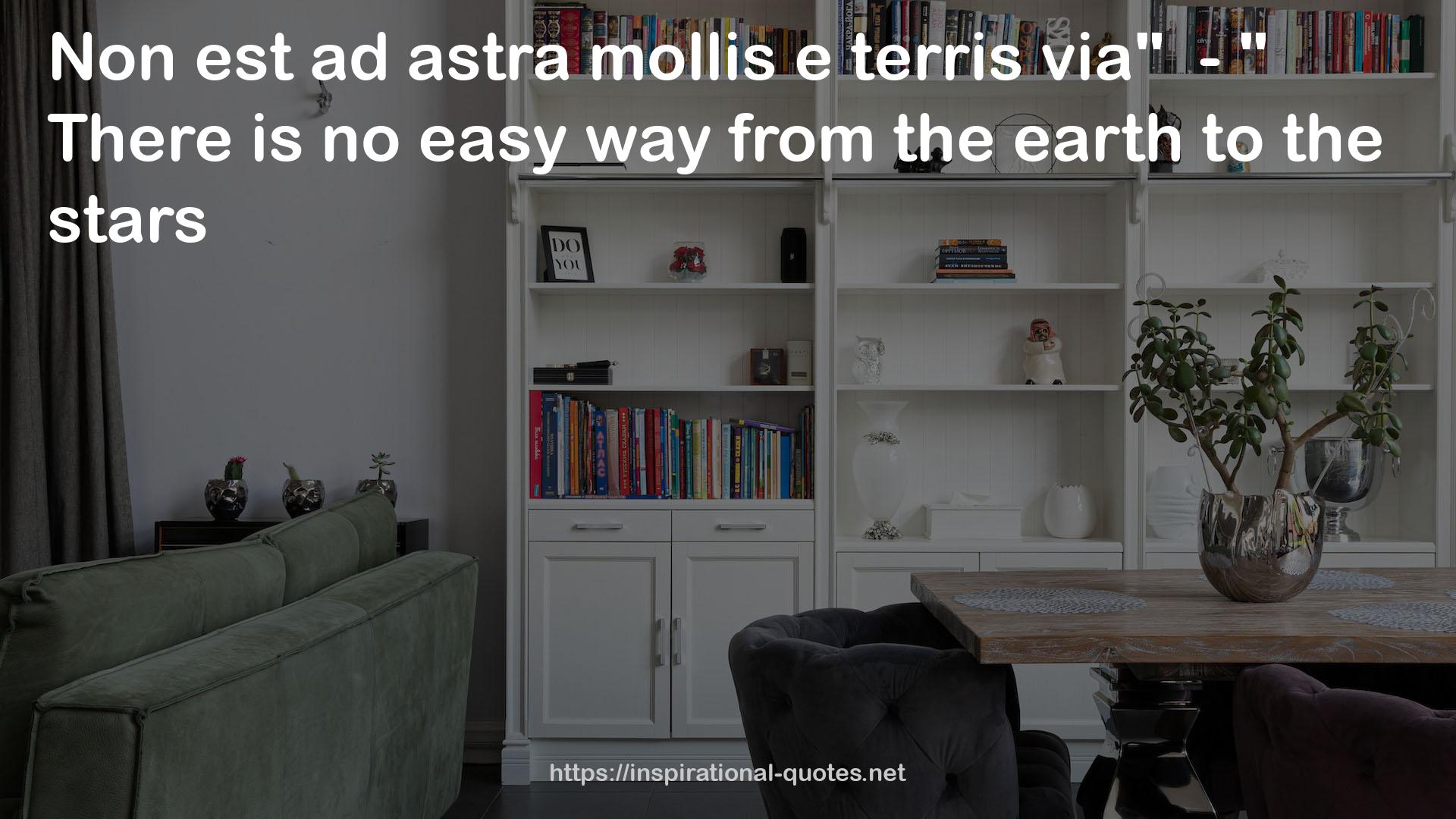 astra mollis  QUOTES