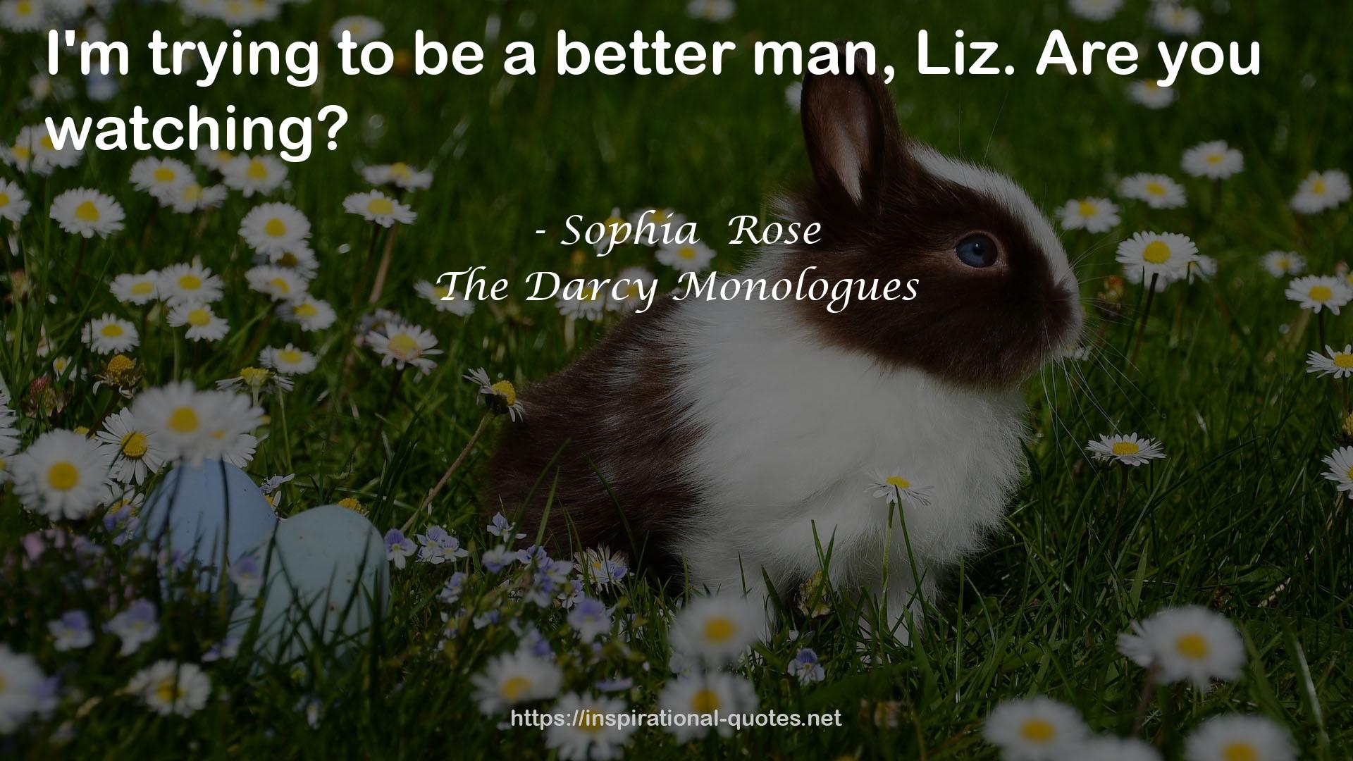 The Darcy Monologues QUOTES