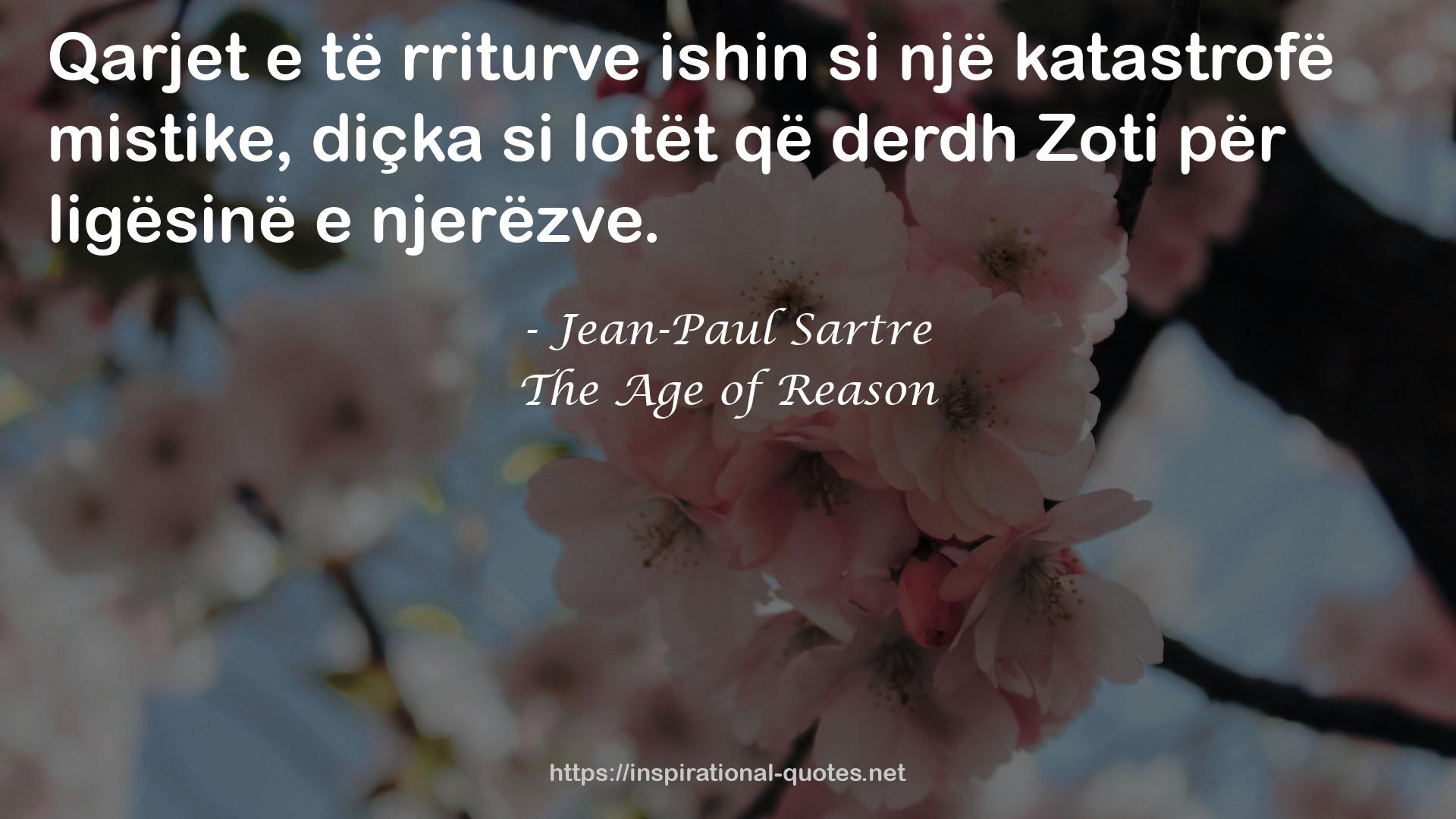 The Age of Reason QUOTES