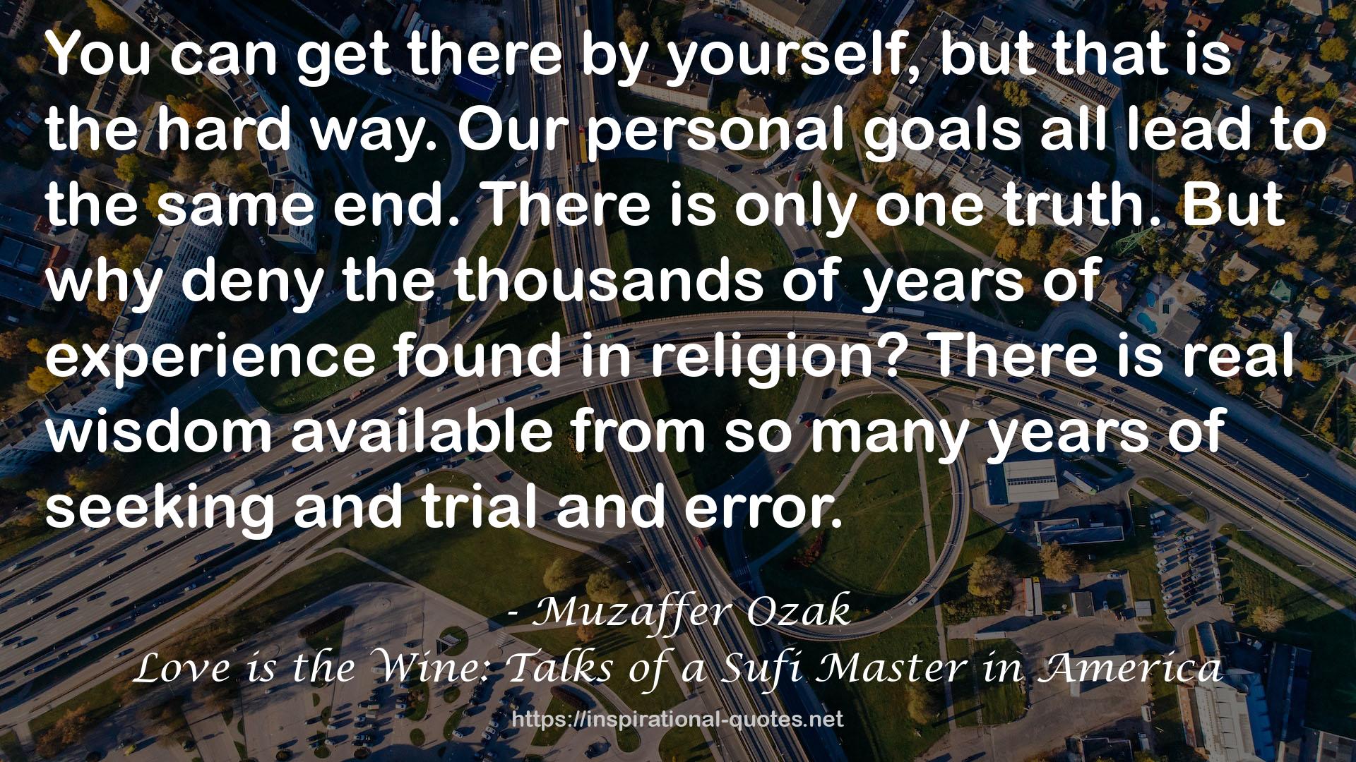 Muzaffer Ozak QUOTES