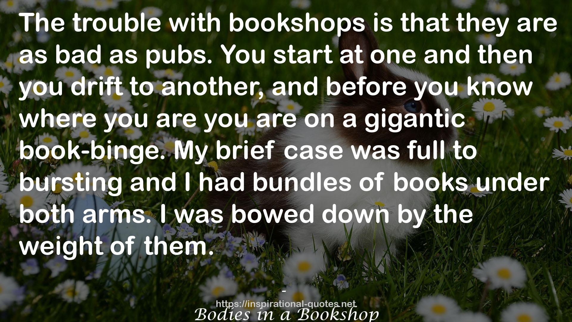 Bodies in a Bookshop QUOTES