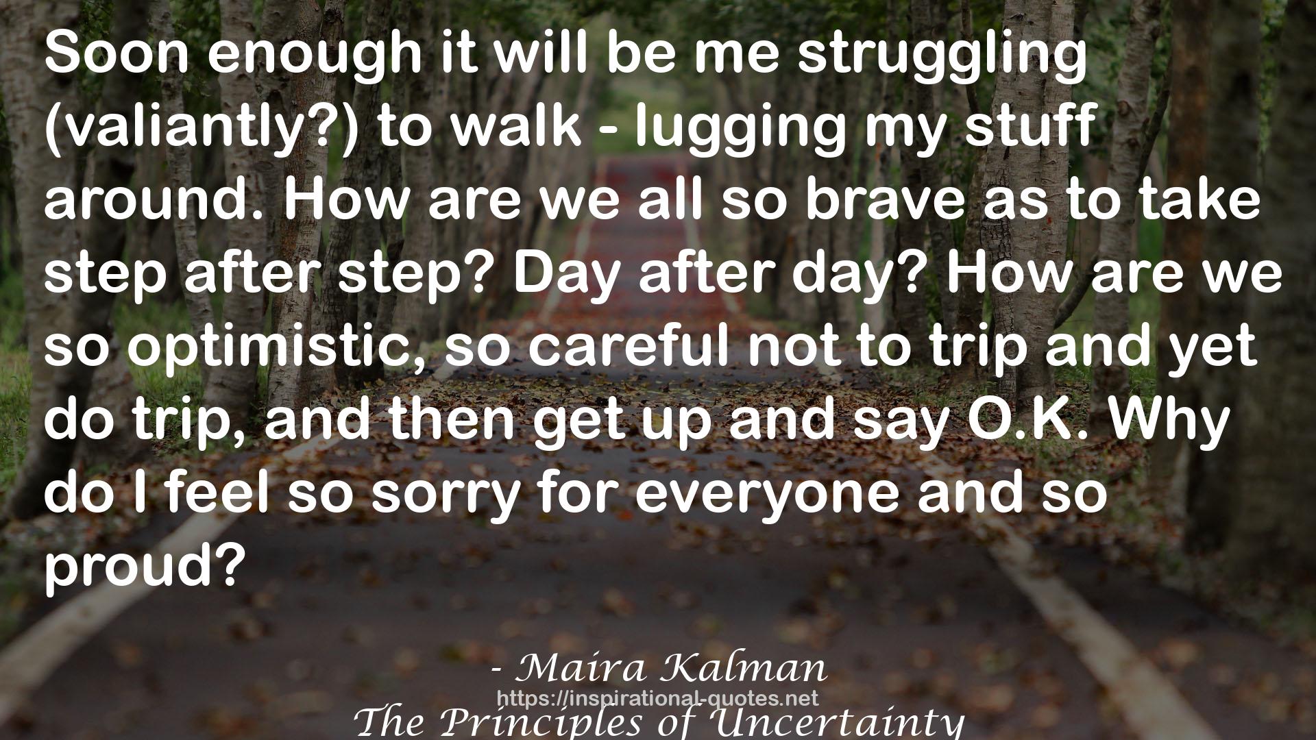 Maira Kalman QUOTES