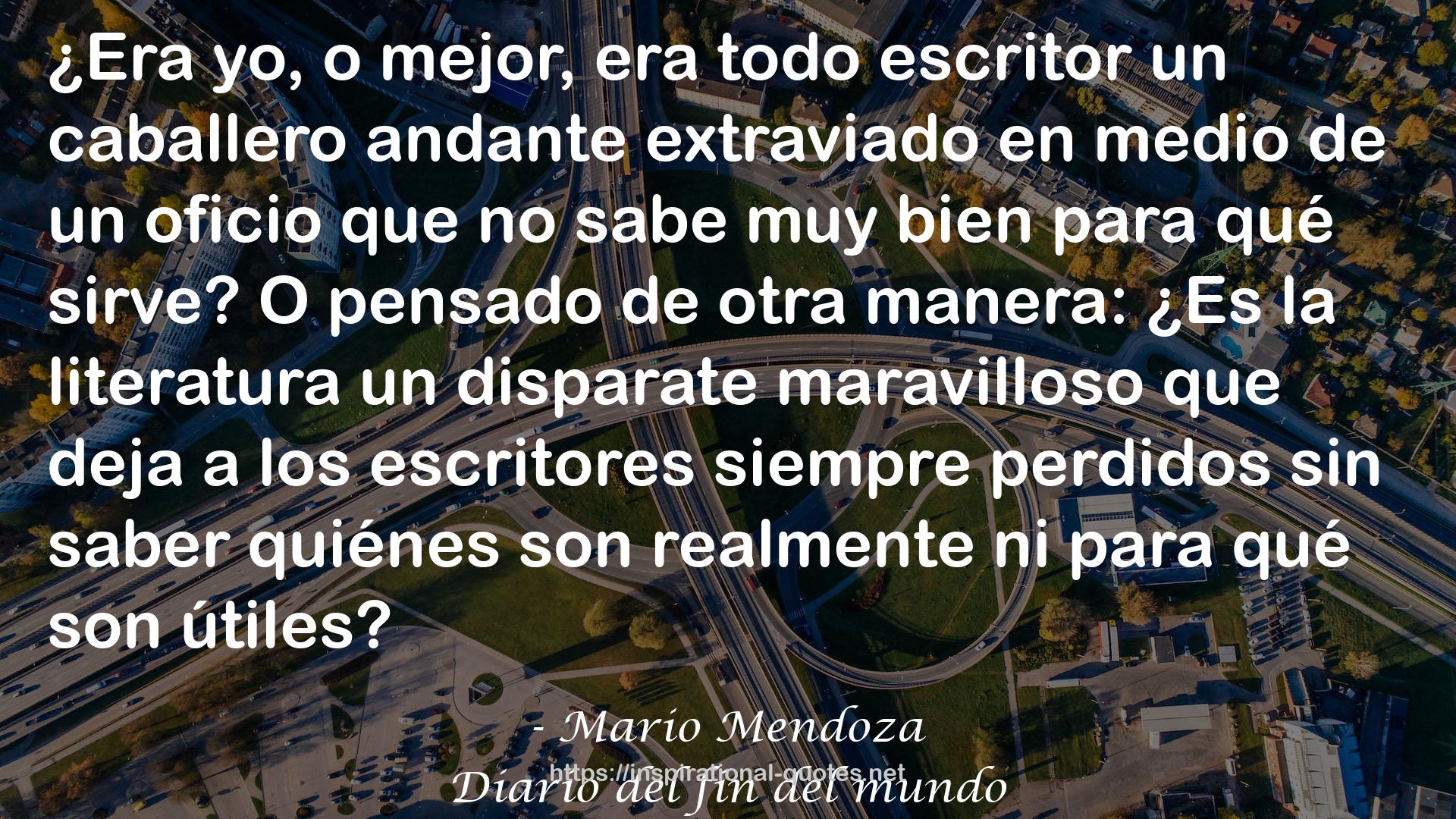 Diario del fin del mundo QUOTES