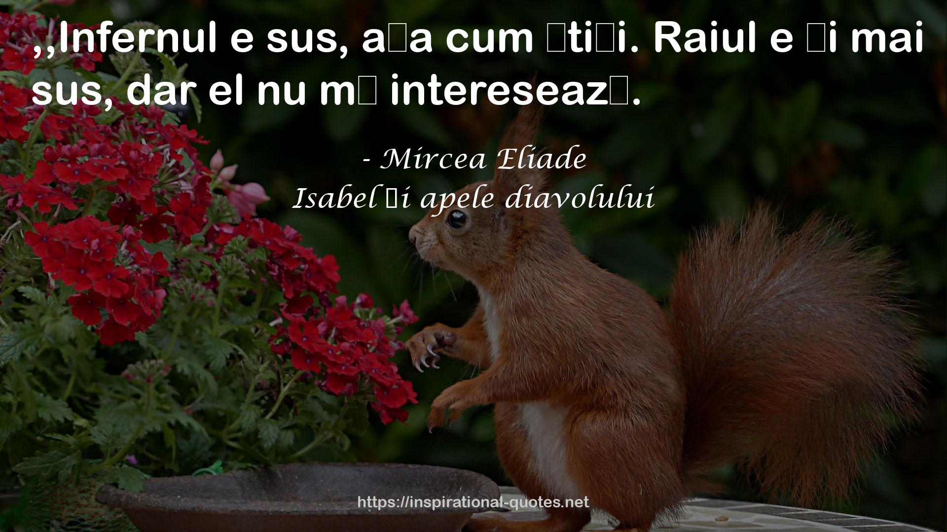 Isabel și apele diavolului QUOTES