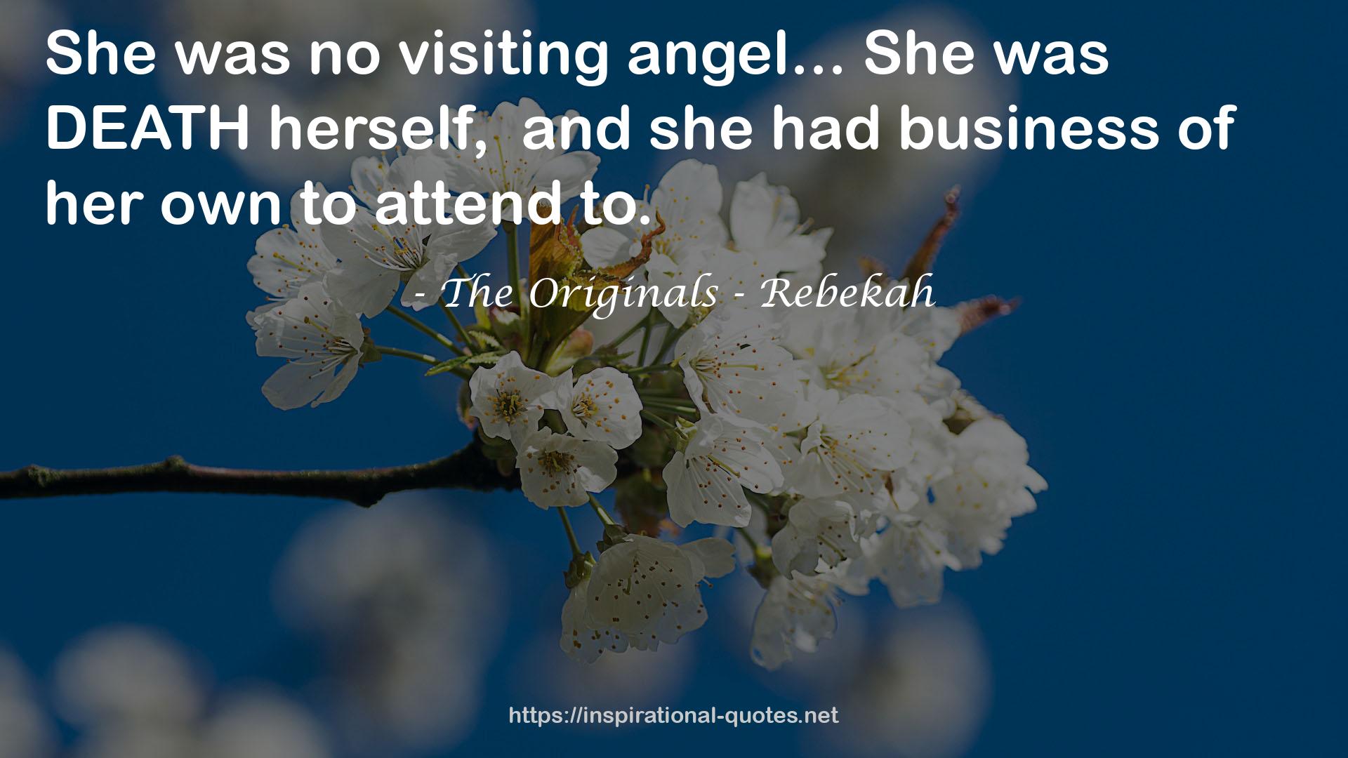 The Originals - Rebekah QUOTES