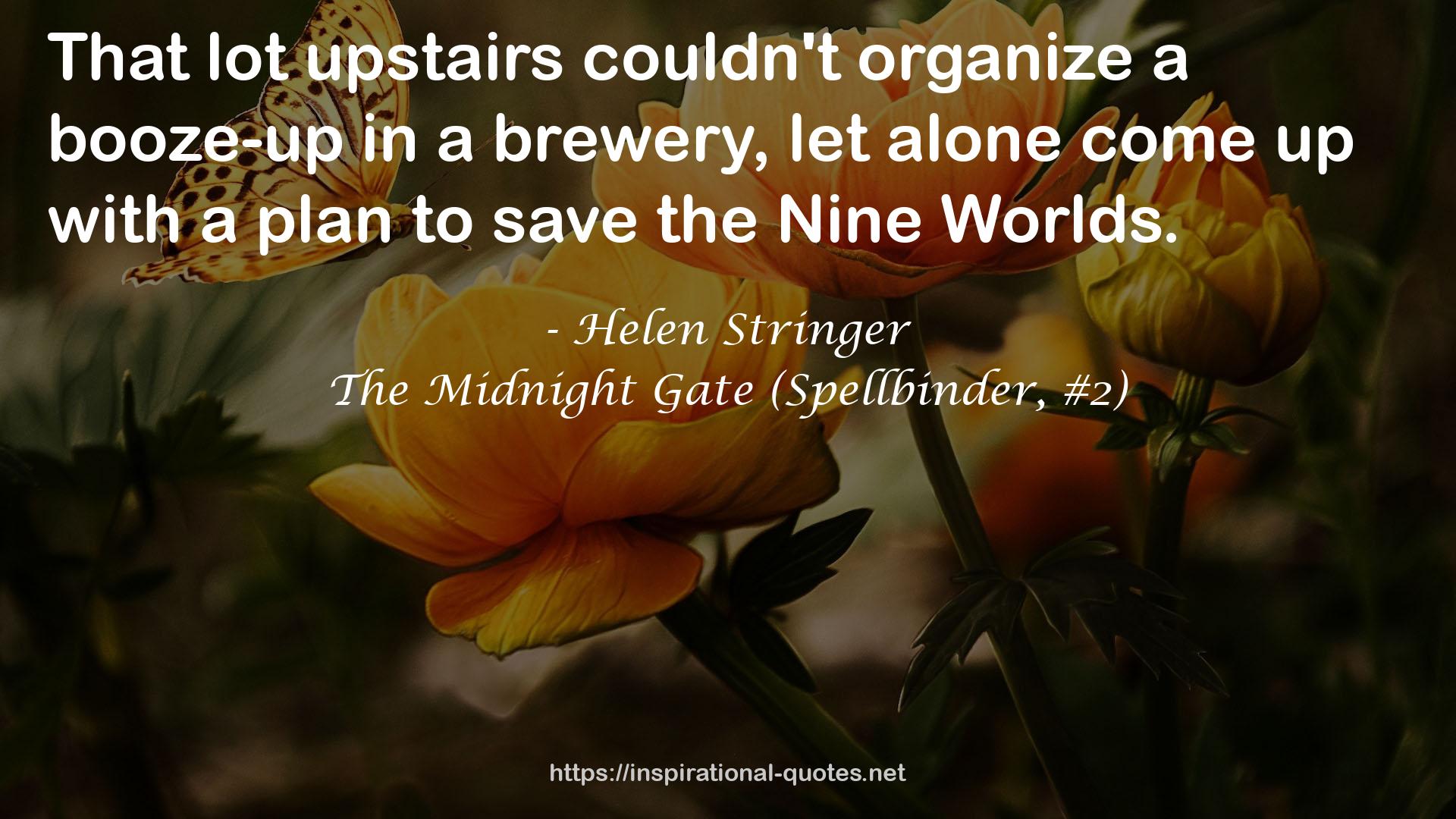 The Midnight Gate (Spellbinder, #2) QUOTES