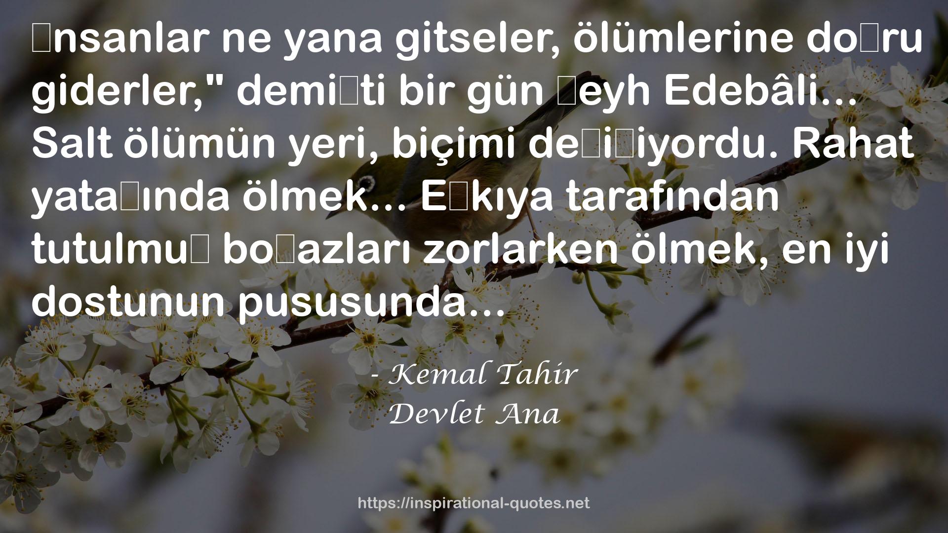 Devlet Ana QUOTES