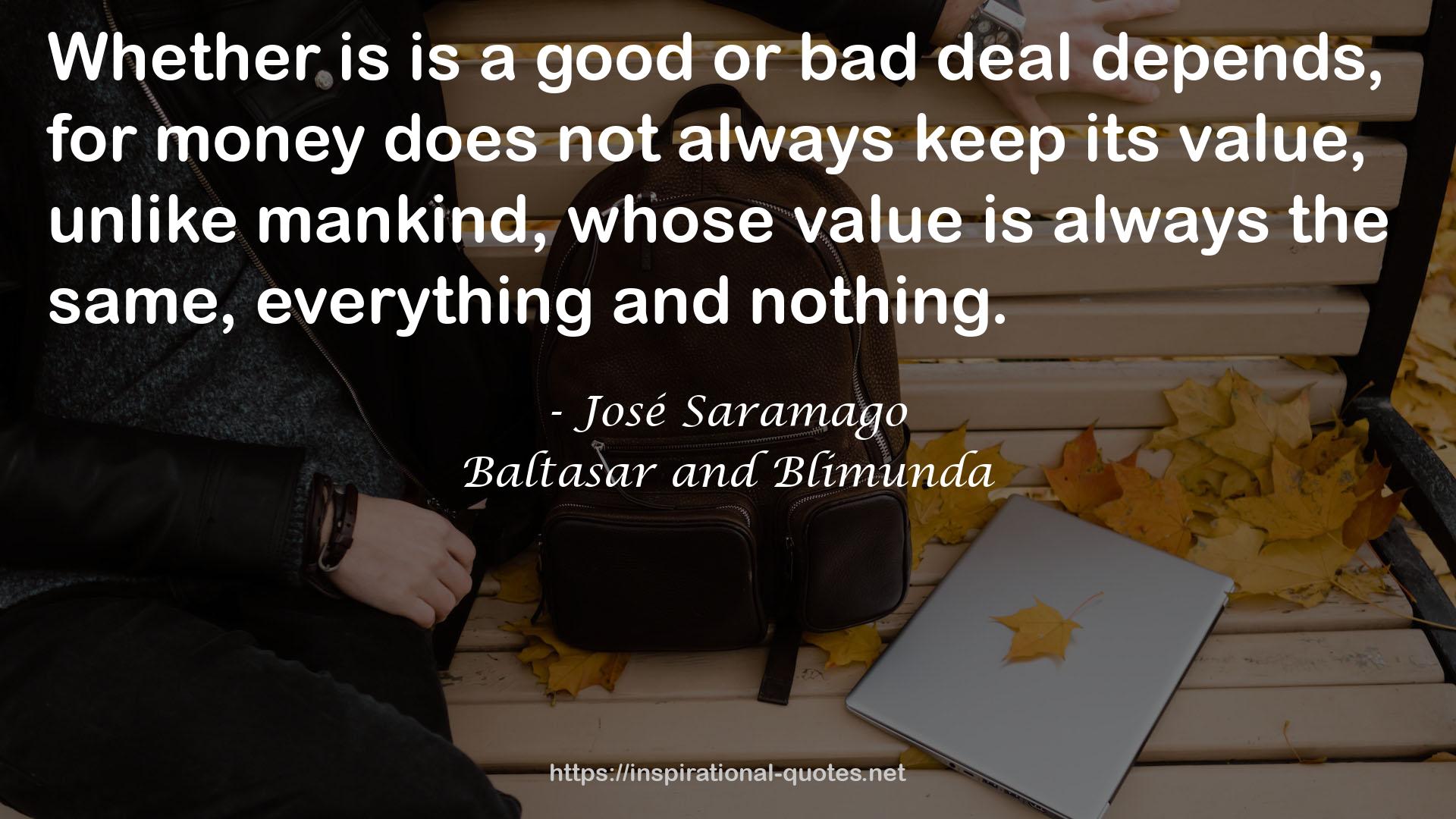 a good or bad deal  QUOTES