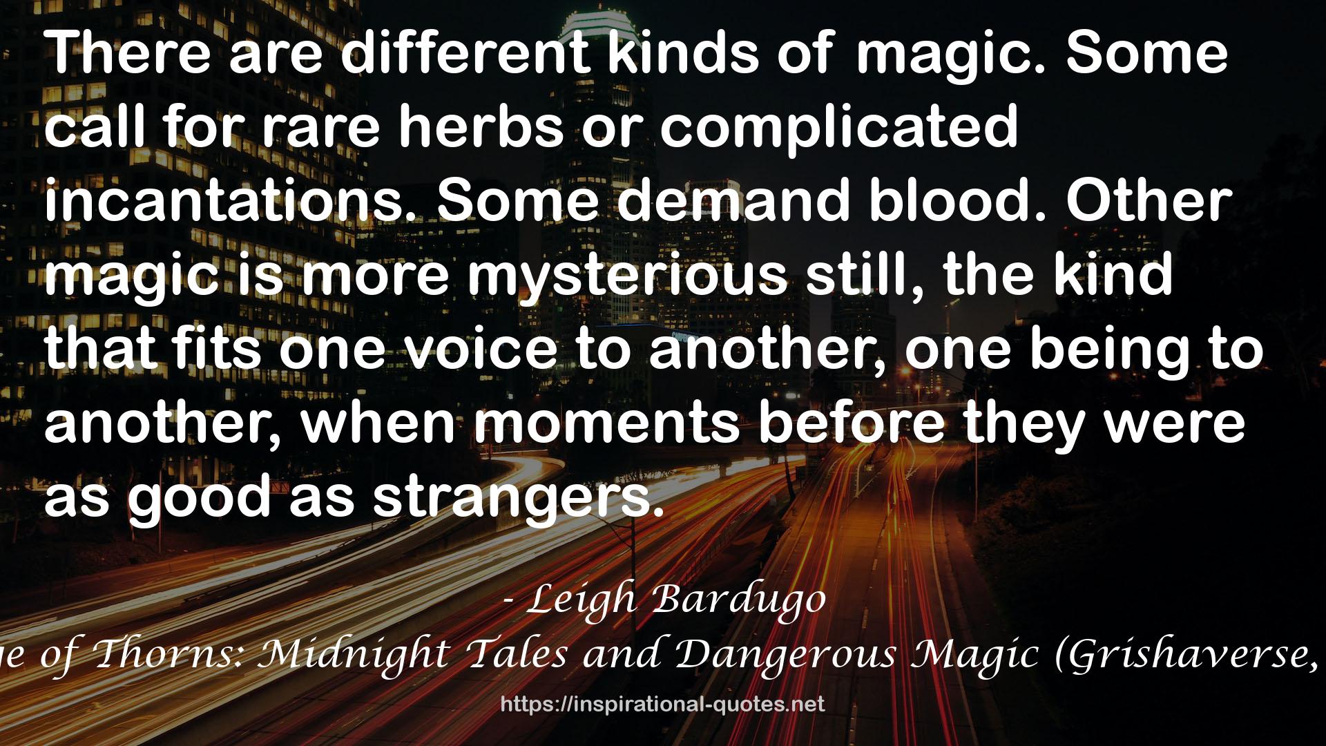 The Language of Thorns: Midnight Tales and Dangerous Magic (Grishaverse, #0.5, 2.5, 2.6) QUOTES