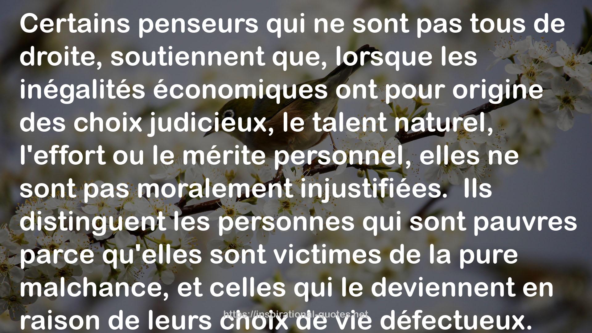 L'état nous rend-il meilleurs ? QUOTES