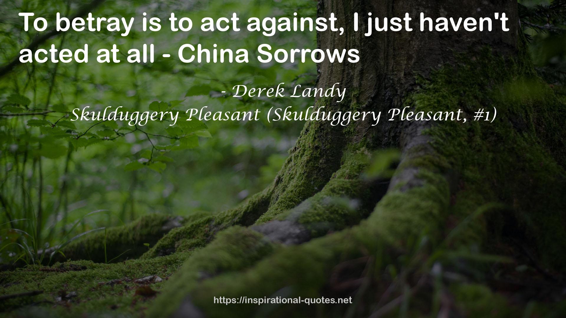 Skulduggery Pleasant (Skulduggery Pleasant, #1) QUOTES