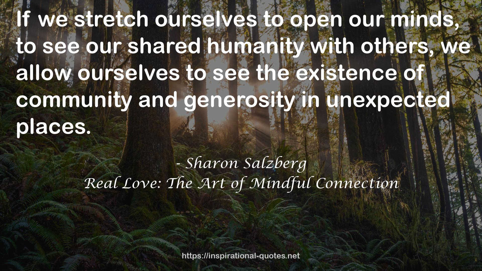 our shared humanity  QUOTES