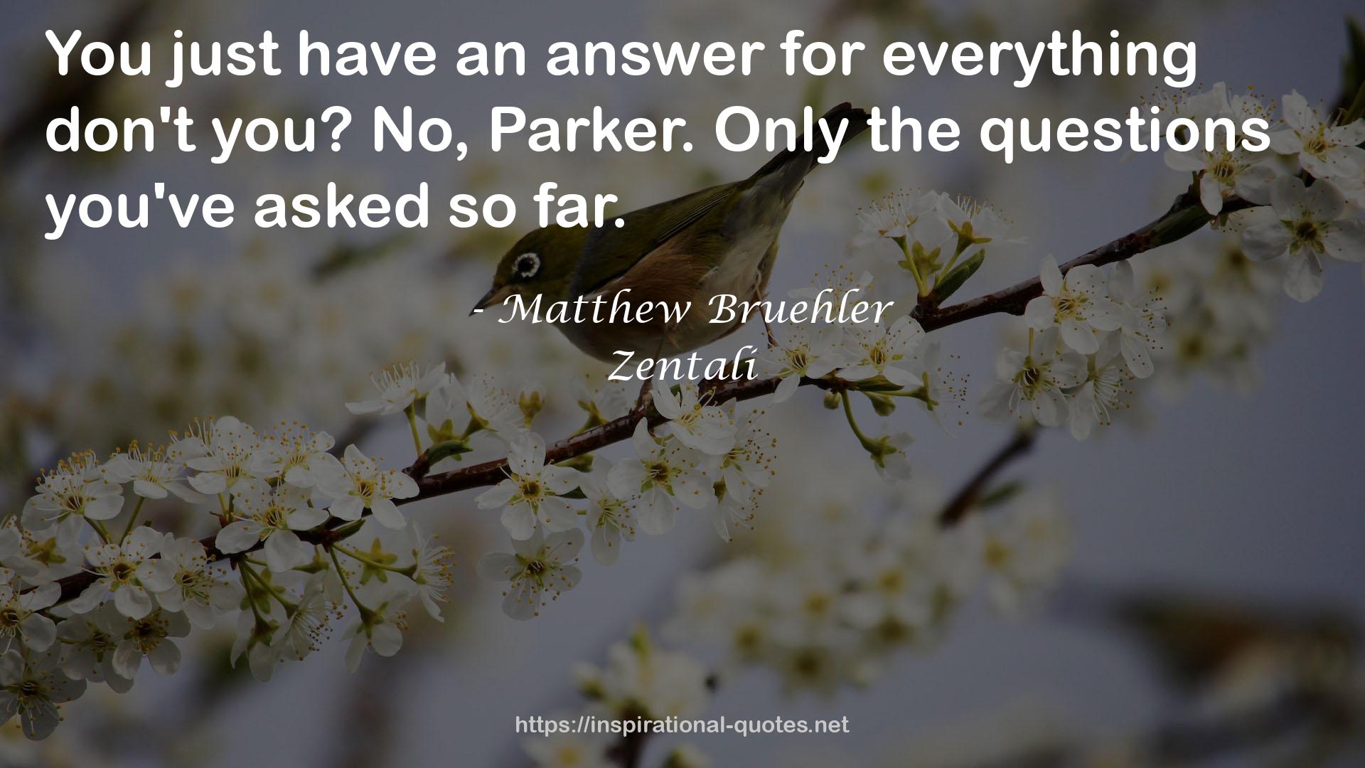 Matthew Bruehler QUOTES