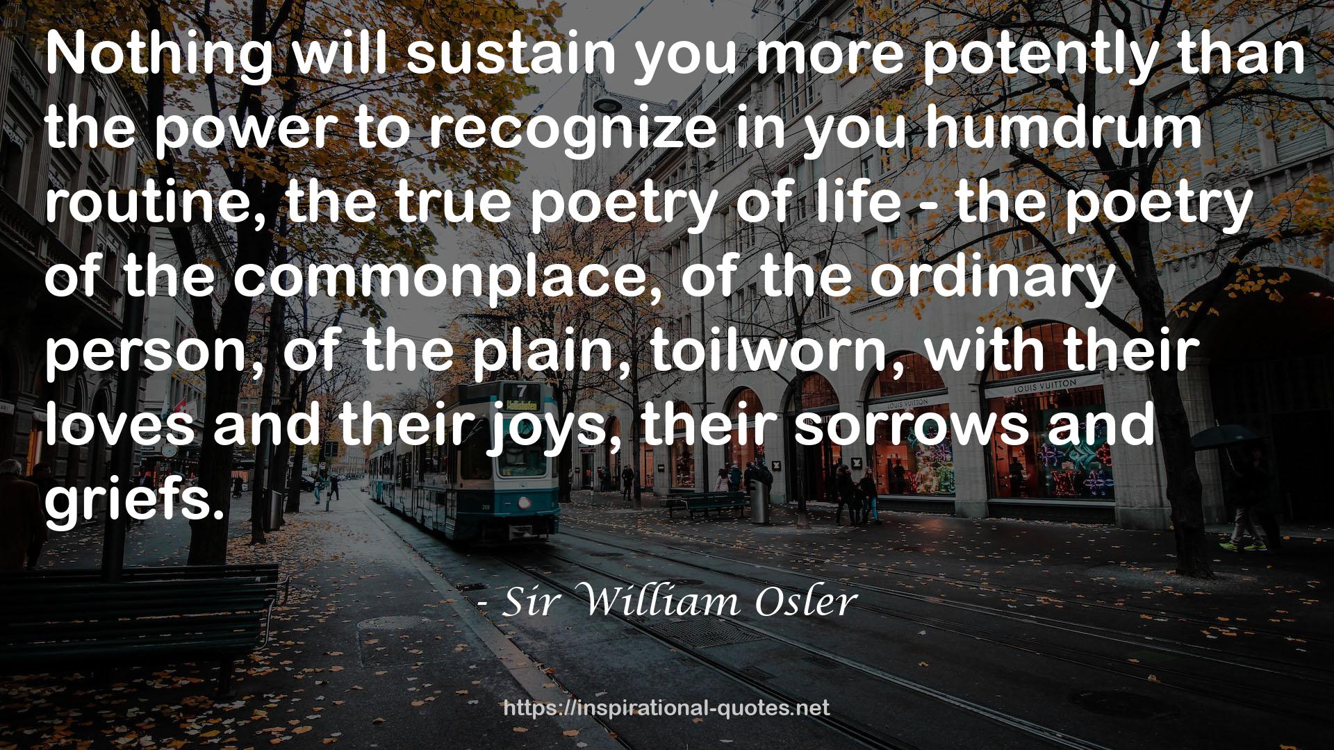 Sir William Osler QUOTES