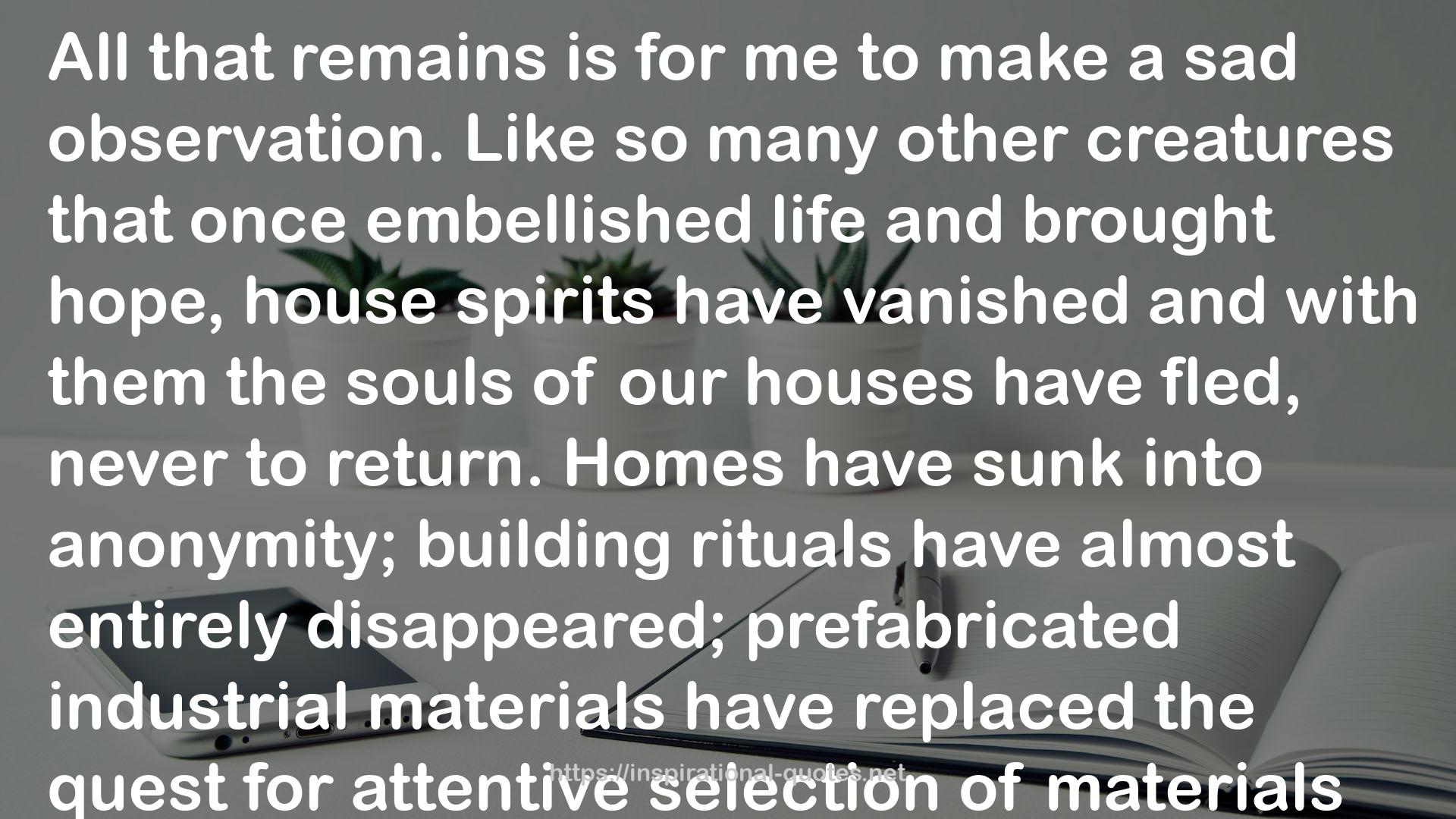 The Tradition of Household Spirits: Ancestral Lore and Practices QUOTES