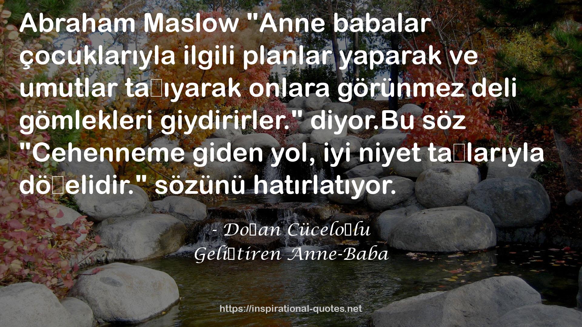 Geliştiren Anne-Baba QUOTES