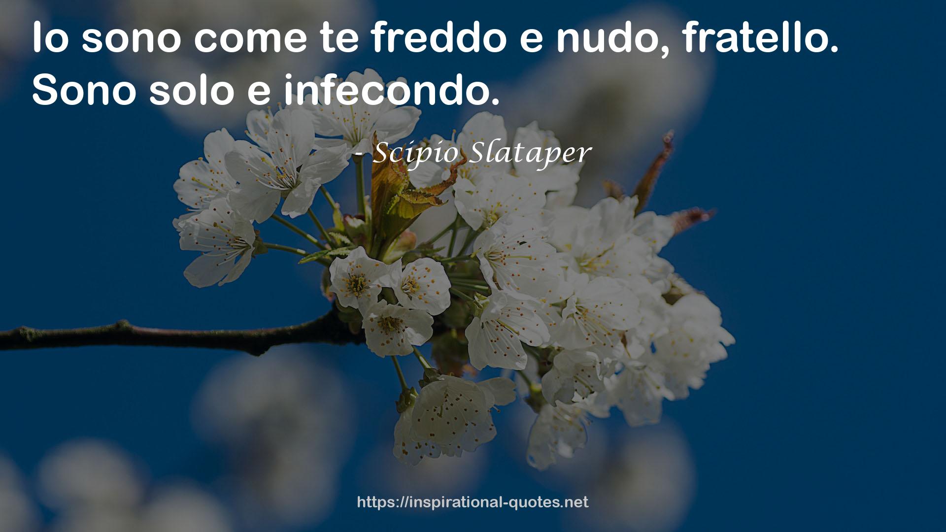 Scipio Slataper QUOTES