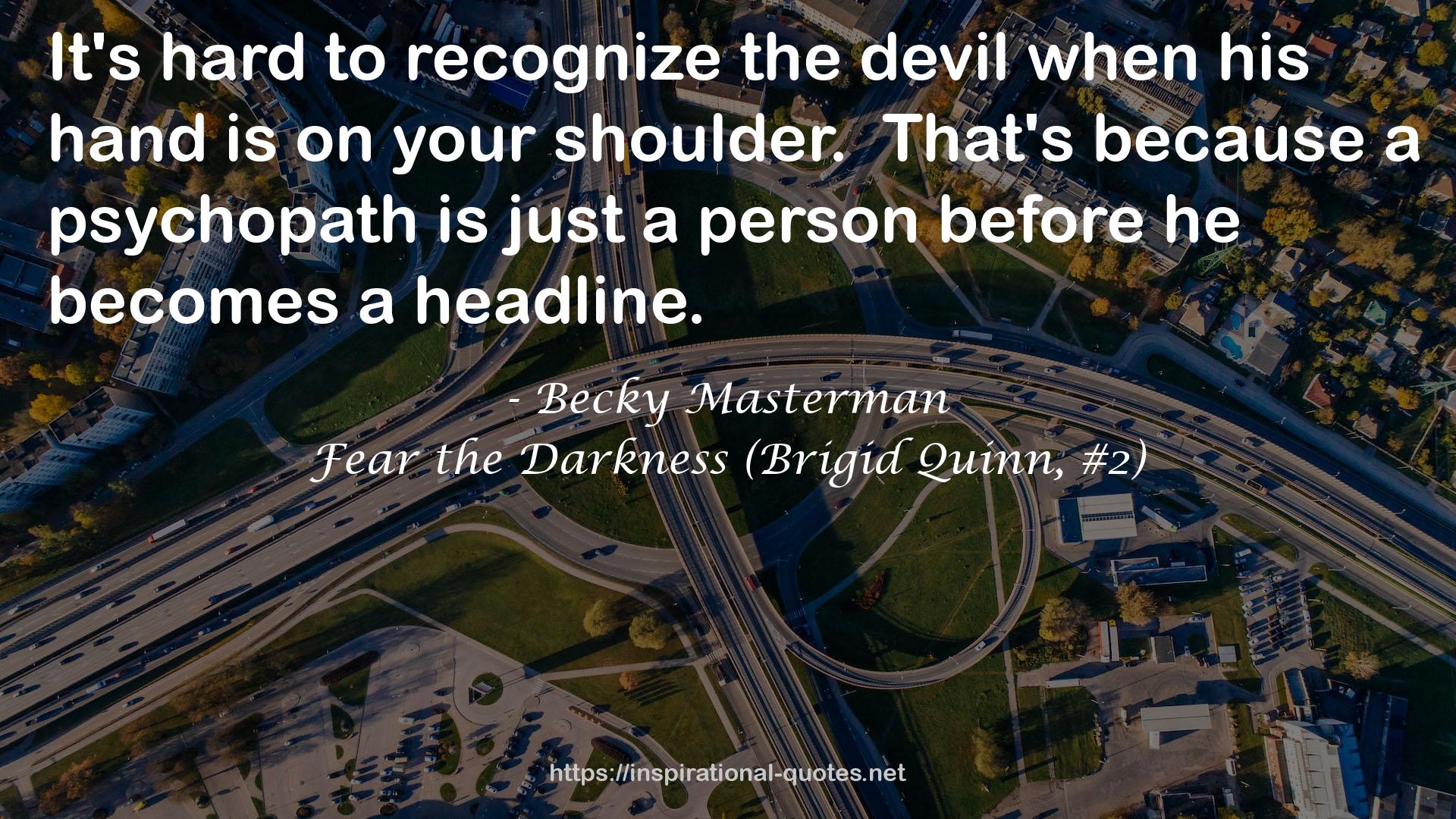Becky Masterman QUOTES