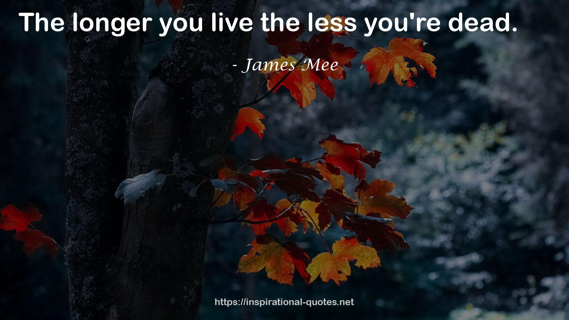 James Mee QUOTES