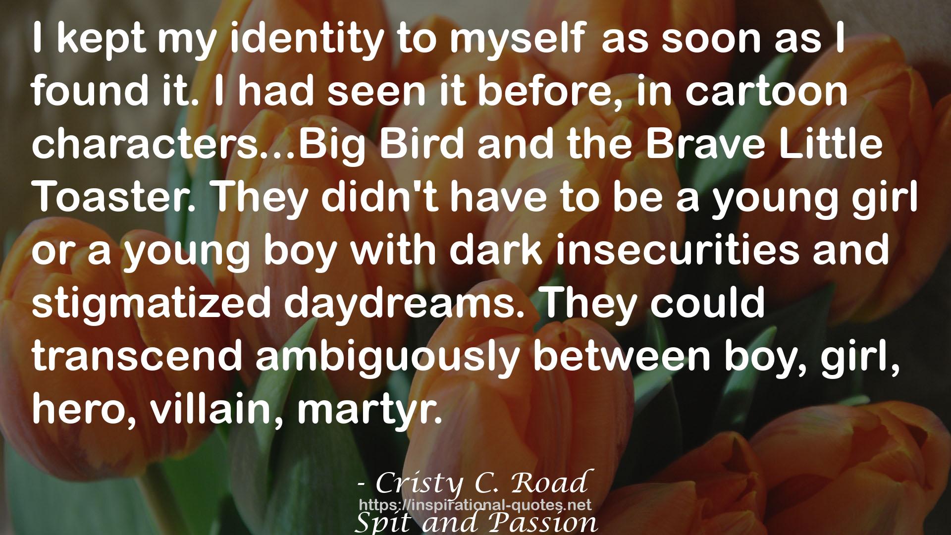 Cristy C. Road QUOTES