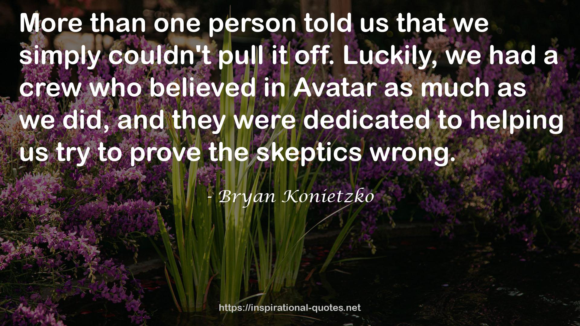 Bryan Konietzko QUOTES