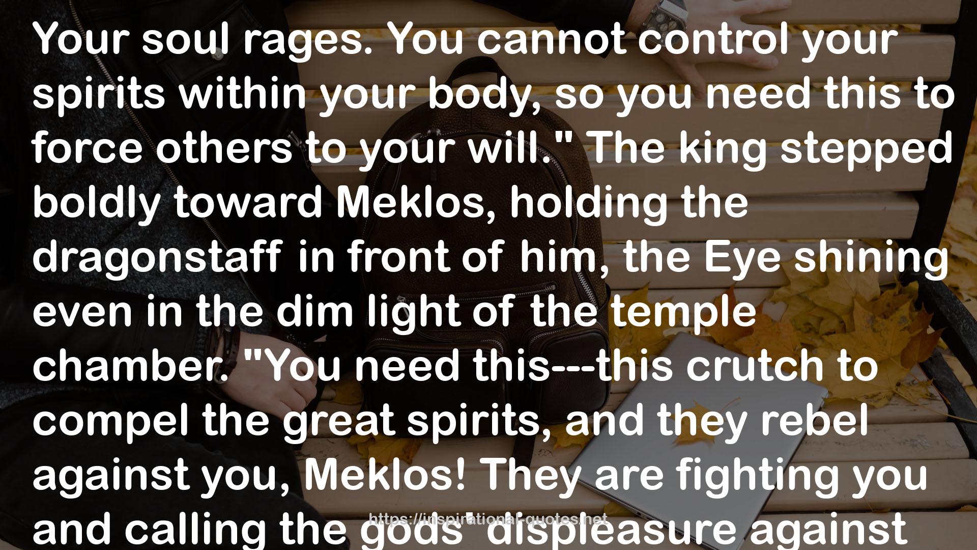 Mystic Empire (The Bronze Canticles, #3) QUOTES