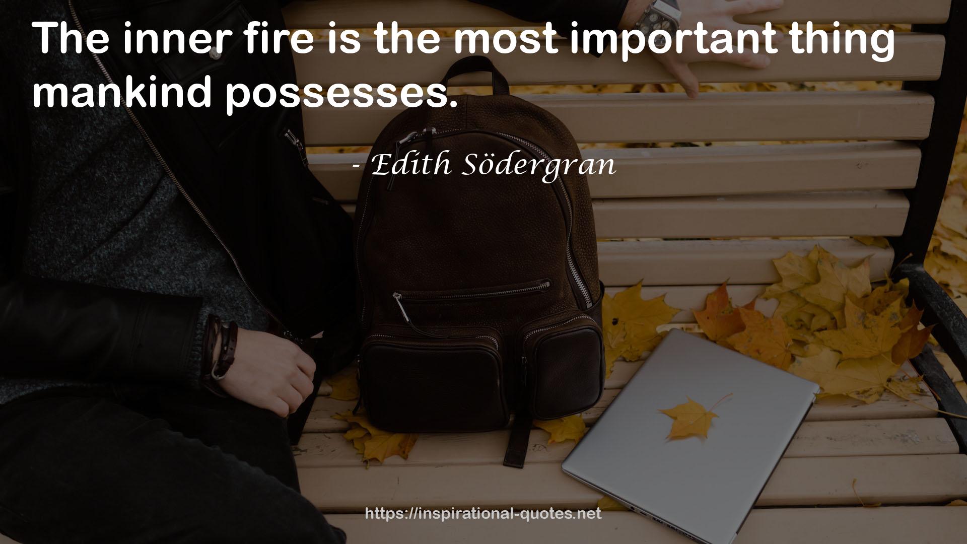 Edith Södergran QUOTES