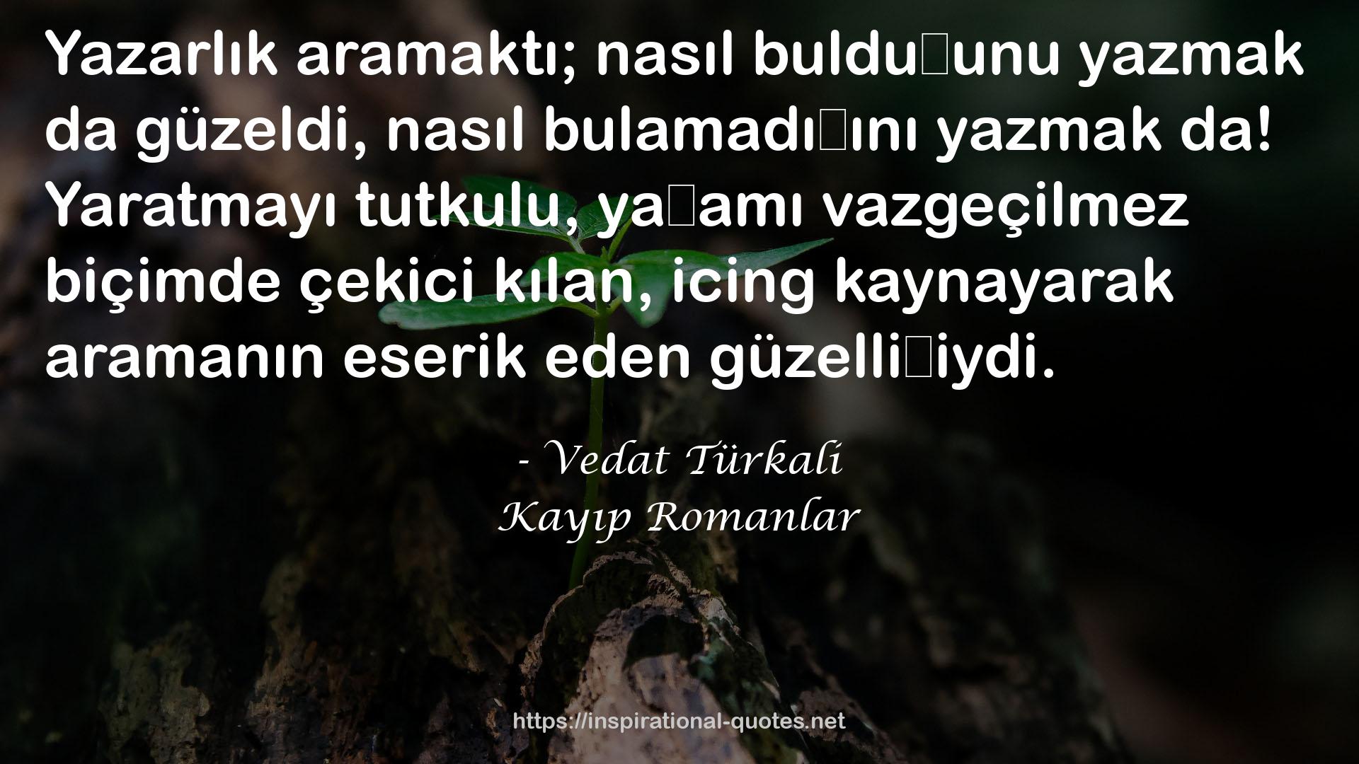 Vedat Türkali QUOTES