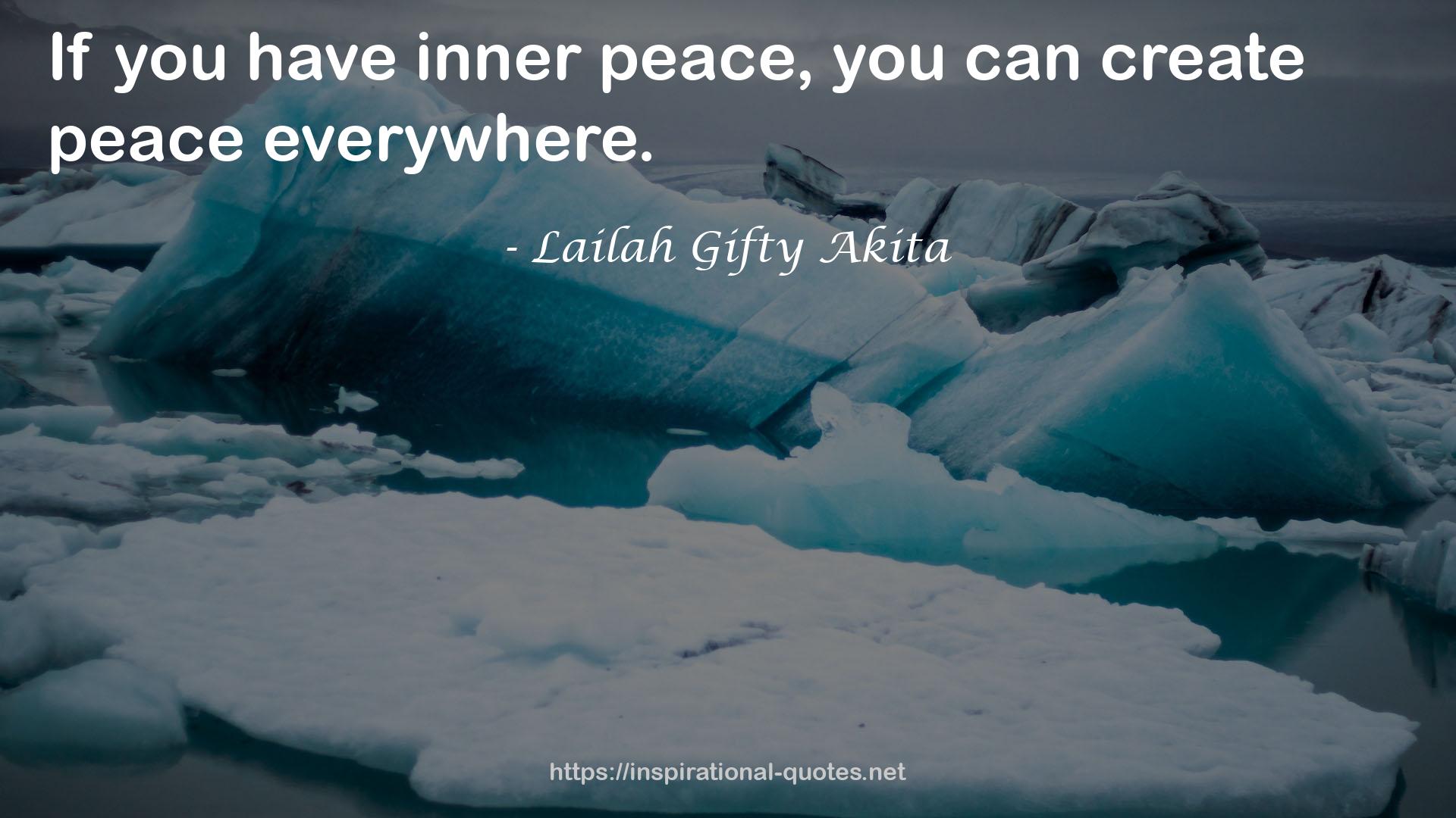 Inner Peace  QUOTES