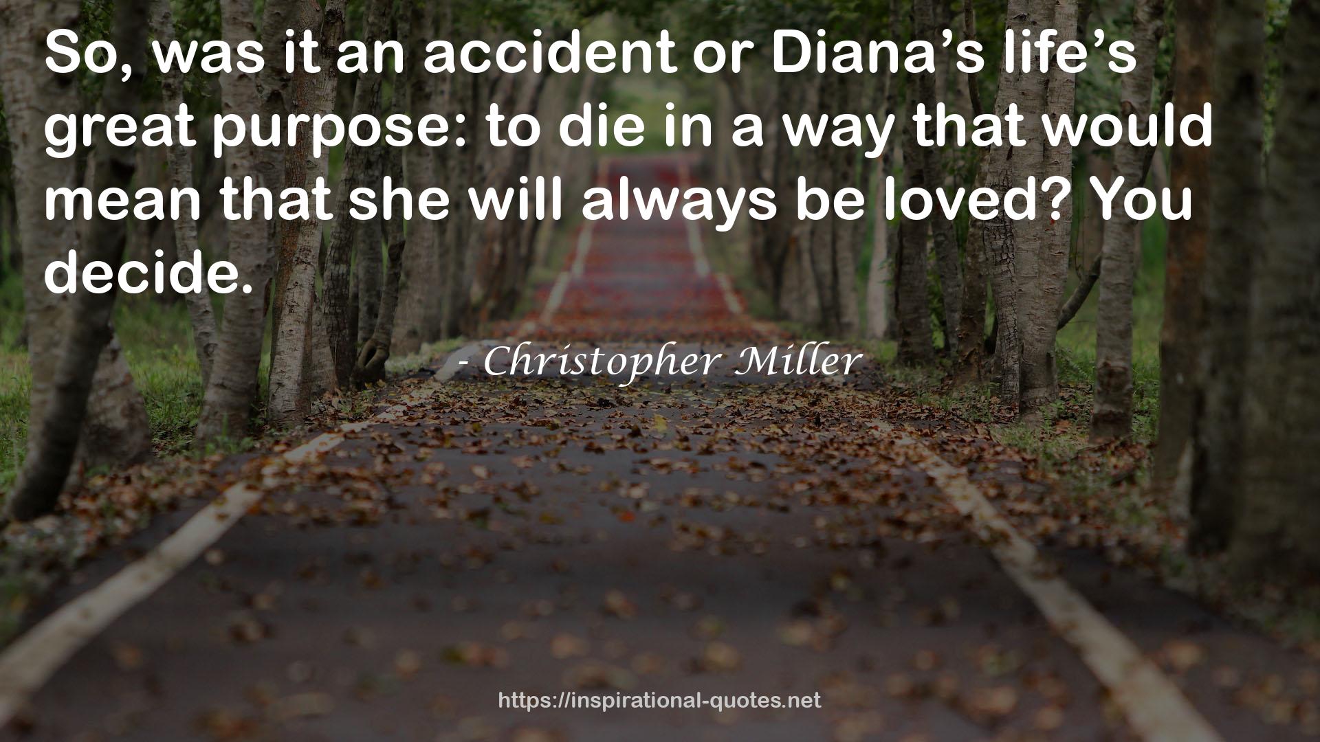Christopher Miller QUOTES