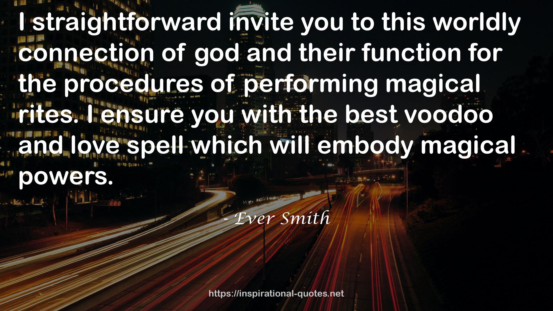 Ever Smith QUOTES