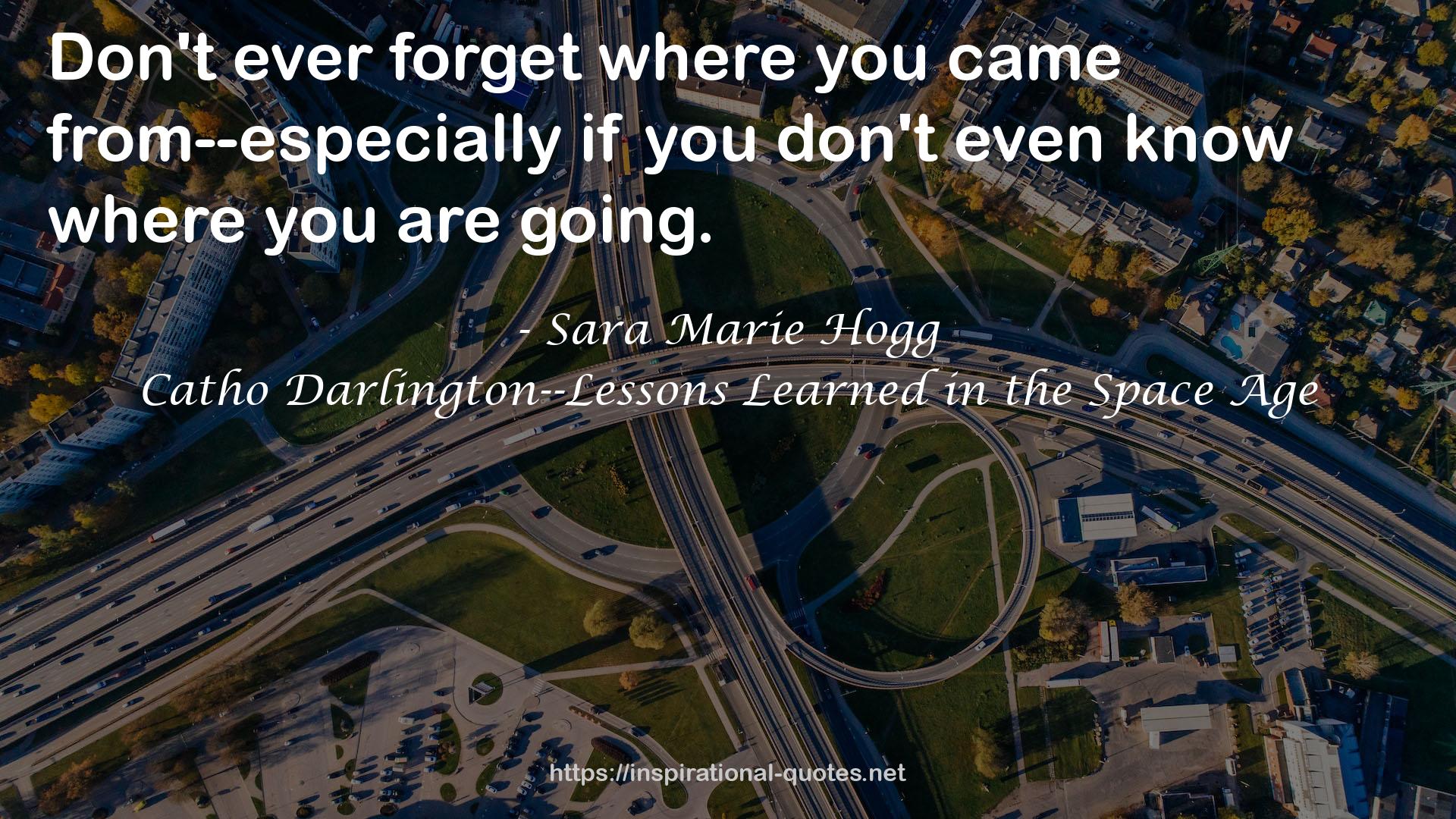 Sara Marie Hogg QUOTES