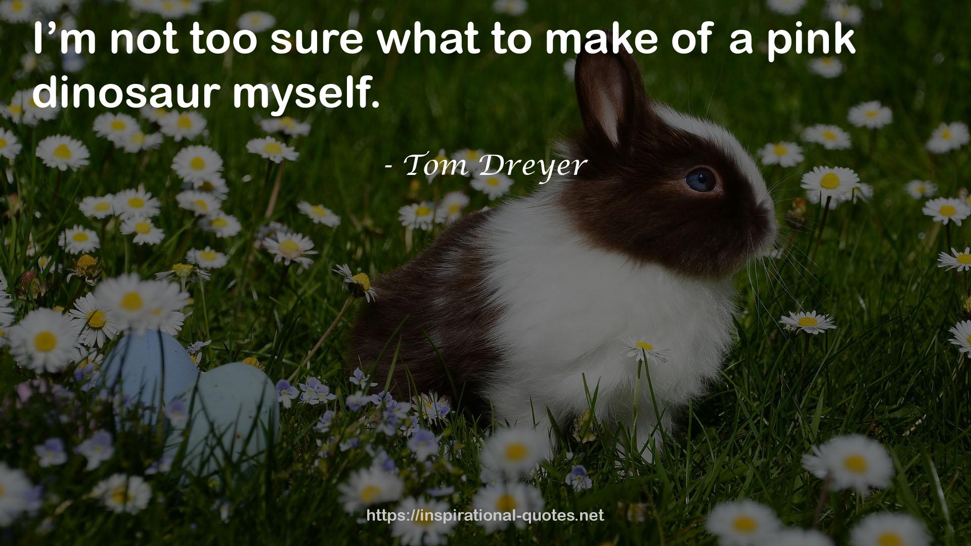 Tom Dreyer QUOTES