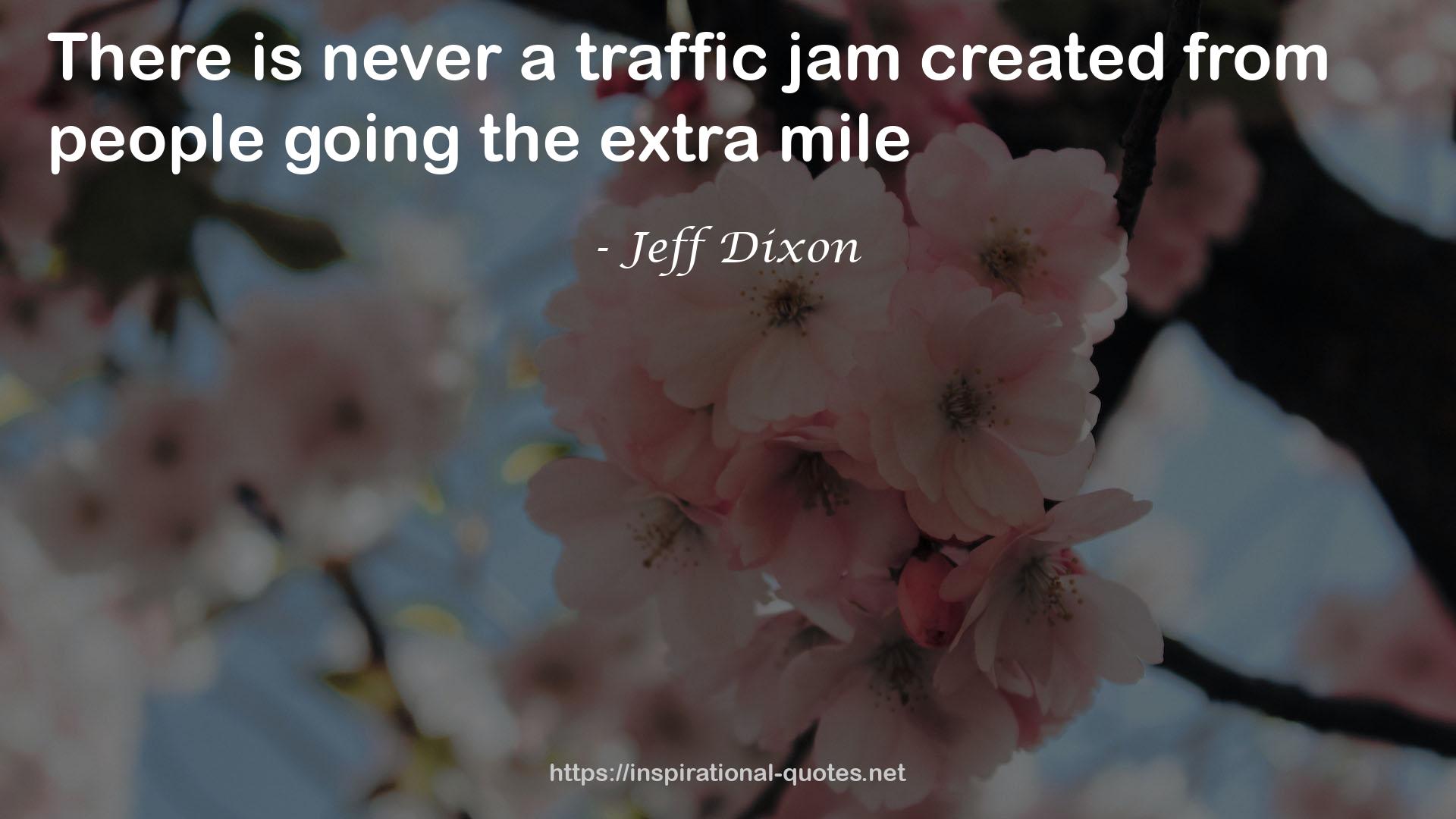 a traffic jam  QUOTES