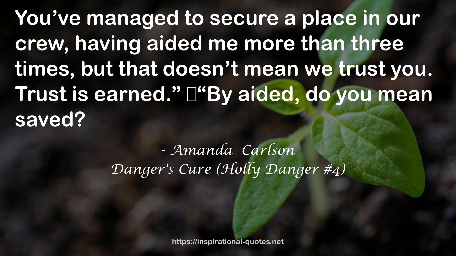 Amanda  Carlson QUOTES