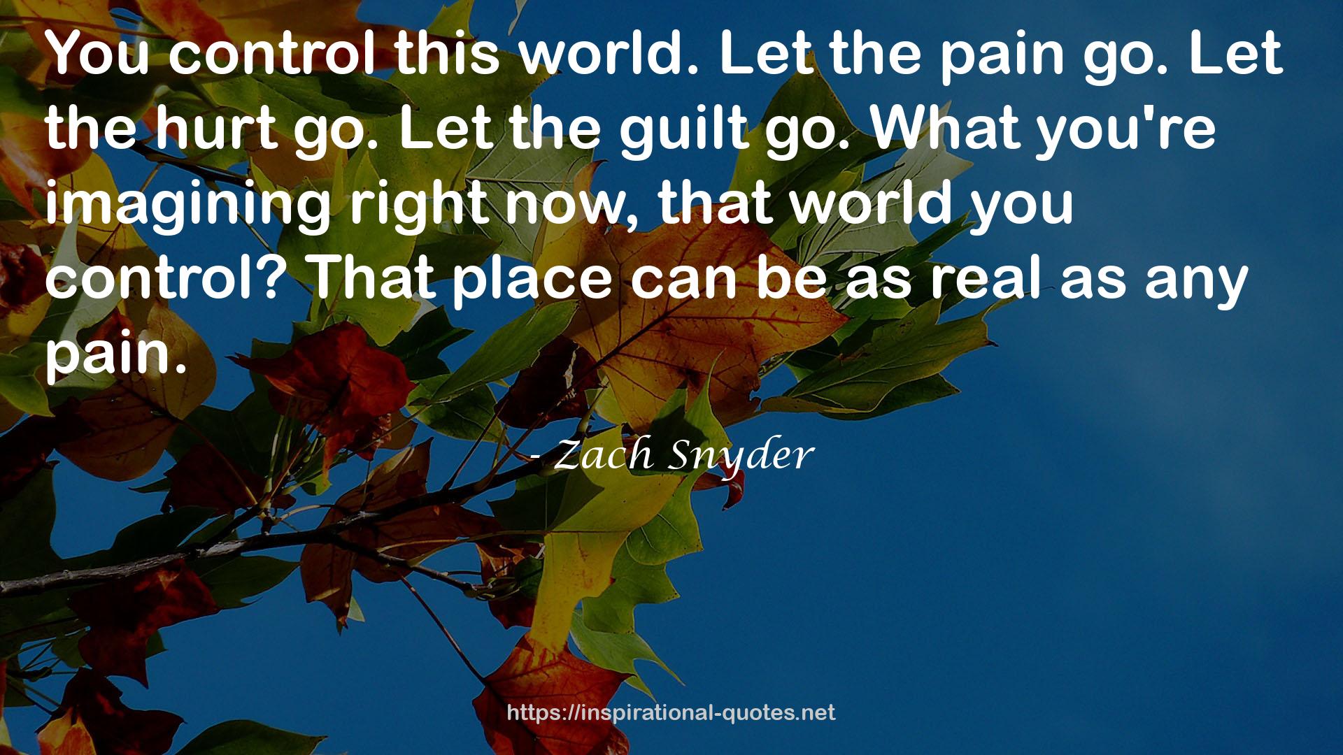 Zach Snyder QUOTES