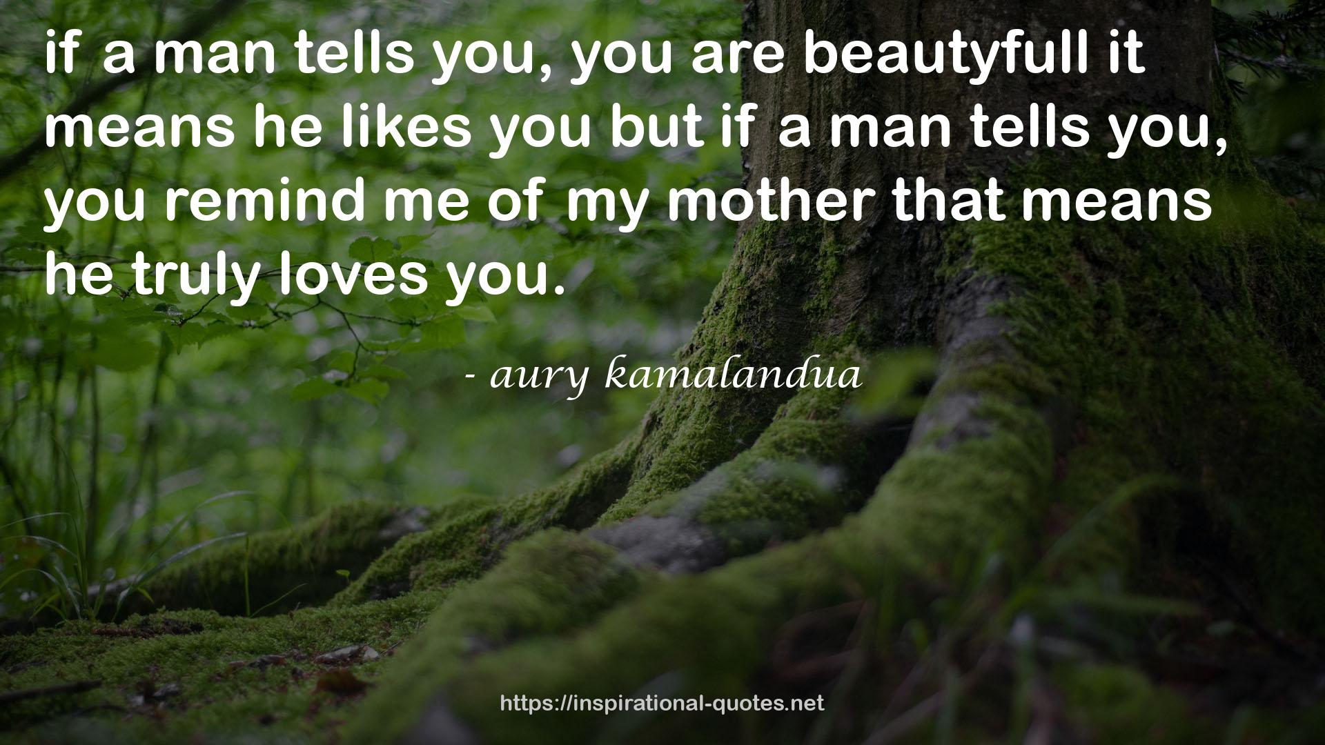 aury kamalandua QUOTES