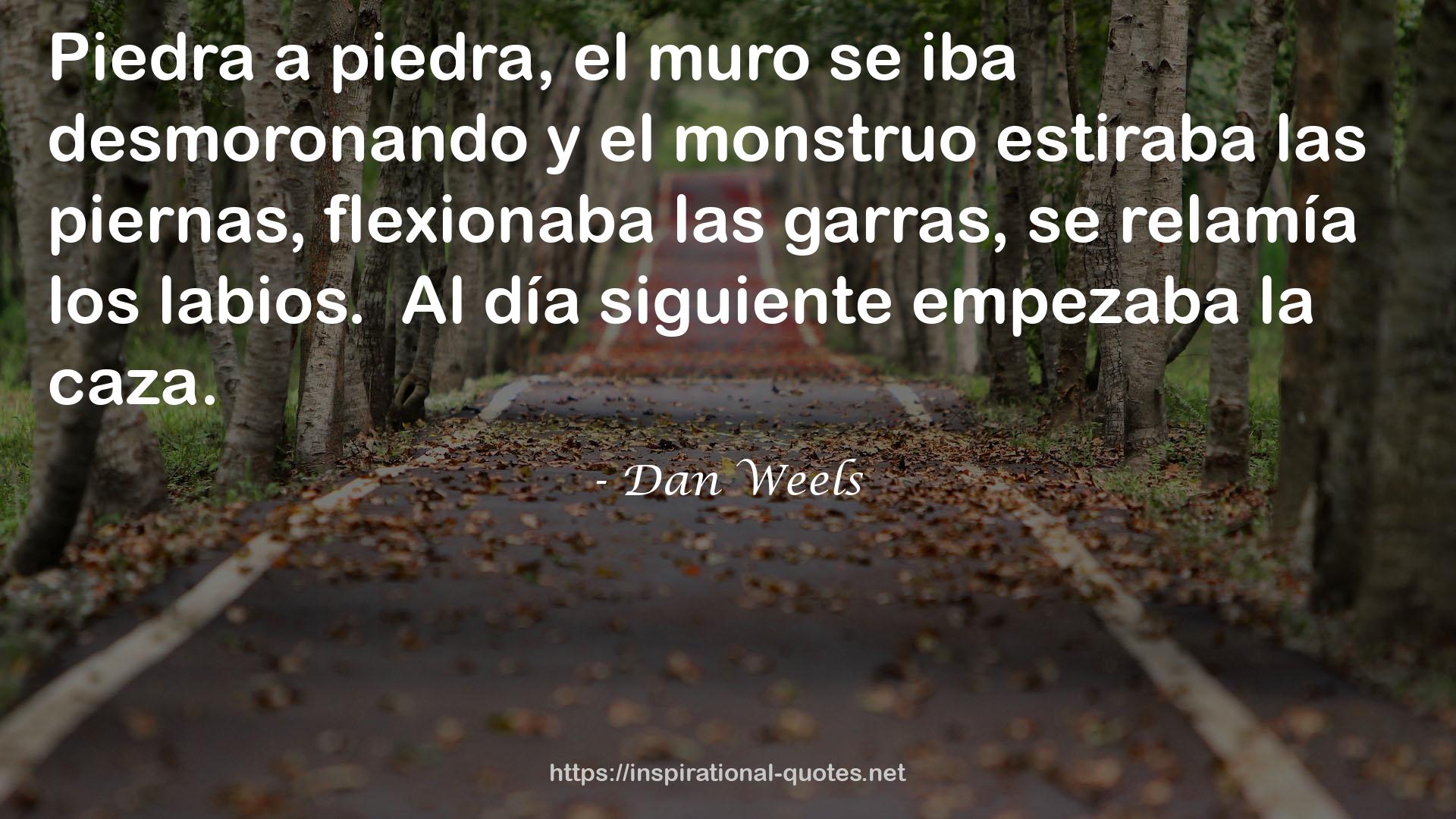 Dan Weels QUOTES