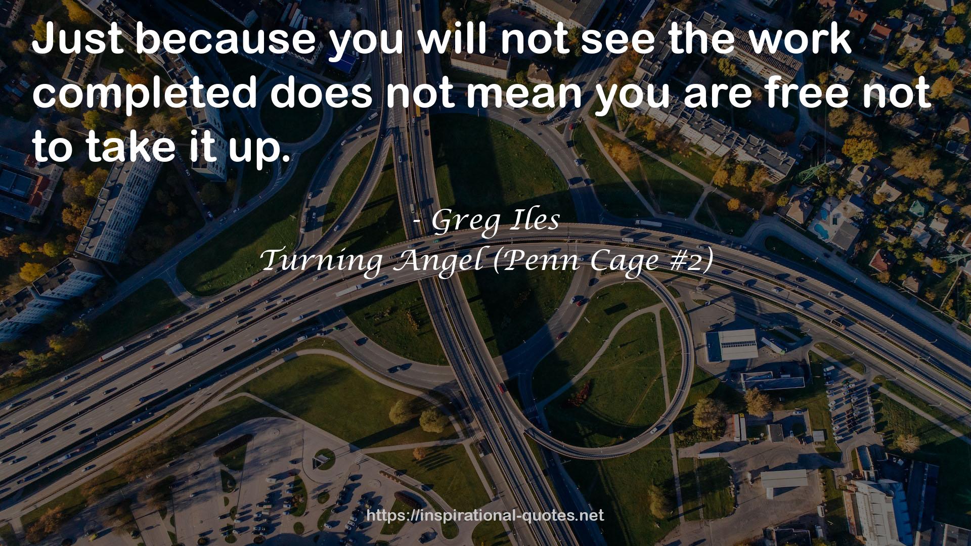 Turning Angel (Penn Cage #2) QUOTES