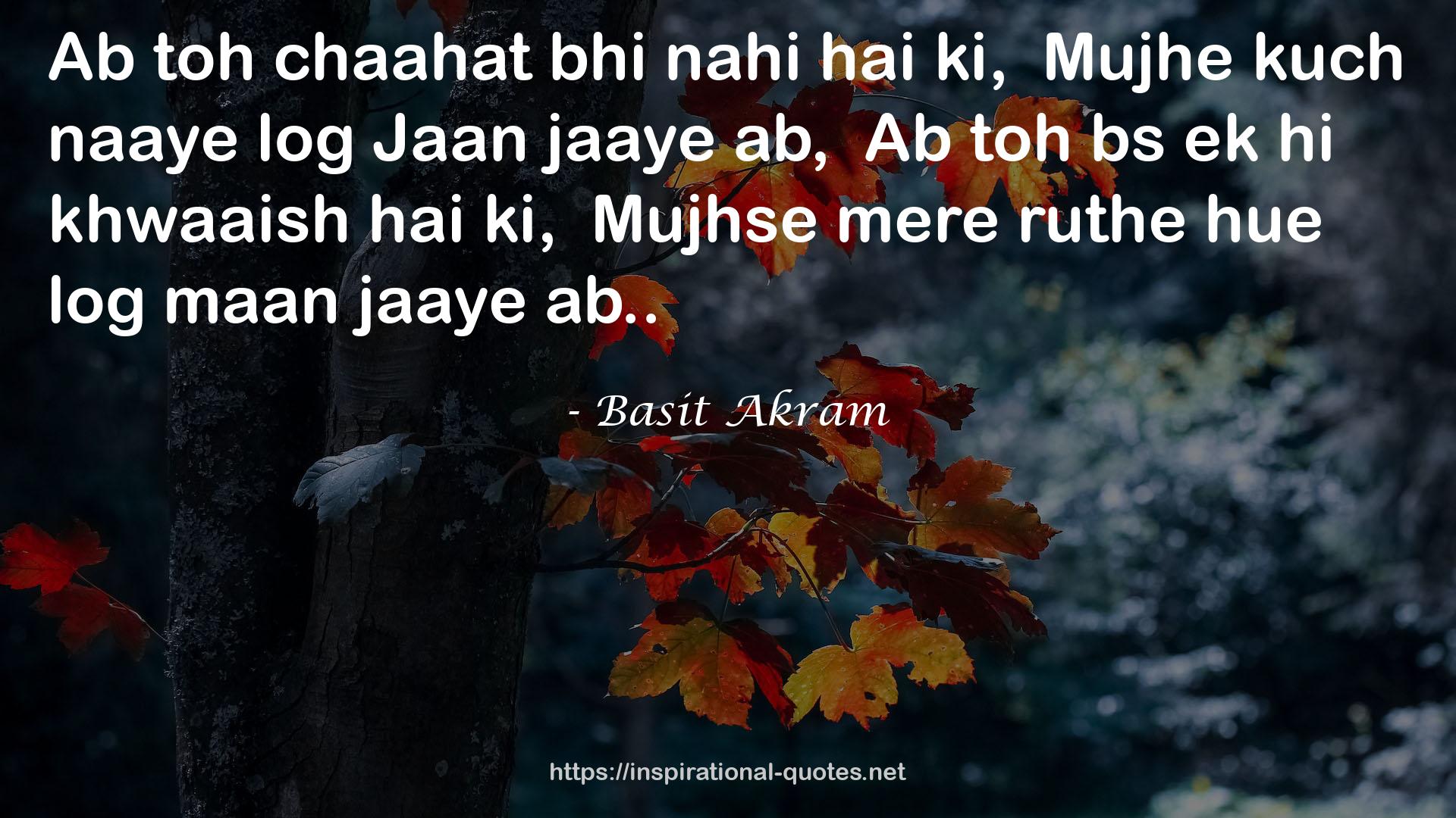 Basit Akram QUOTES