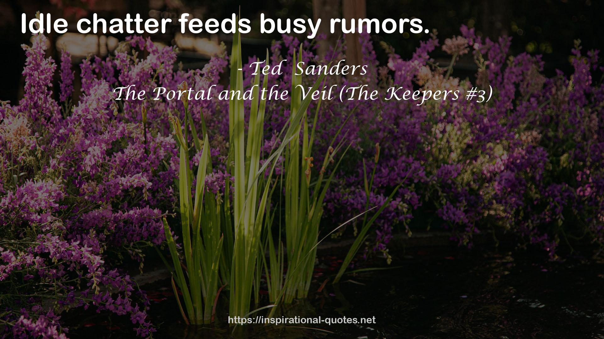 Ted  Sanders QUOTES