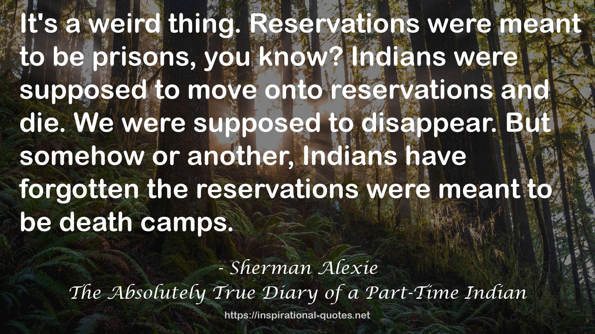 Sherman Alexie QUOTES