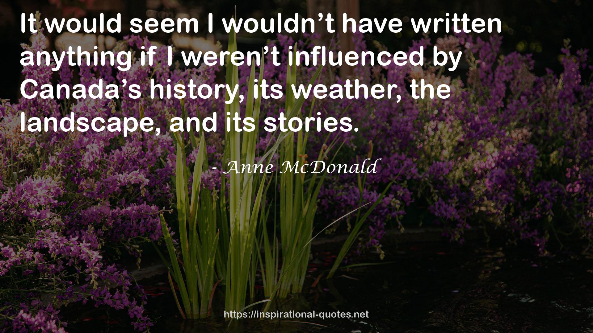 Anne McDonald QUOTES