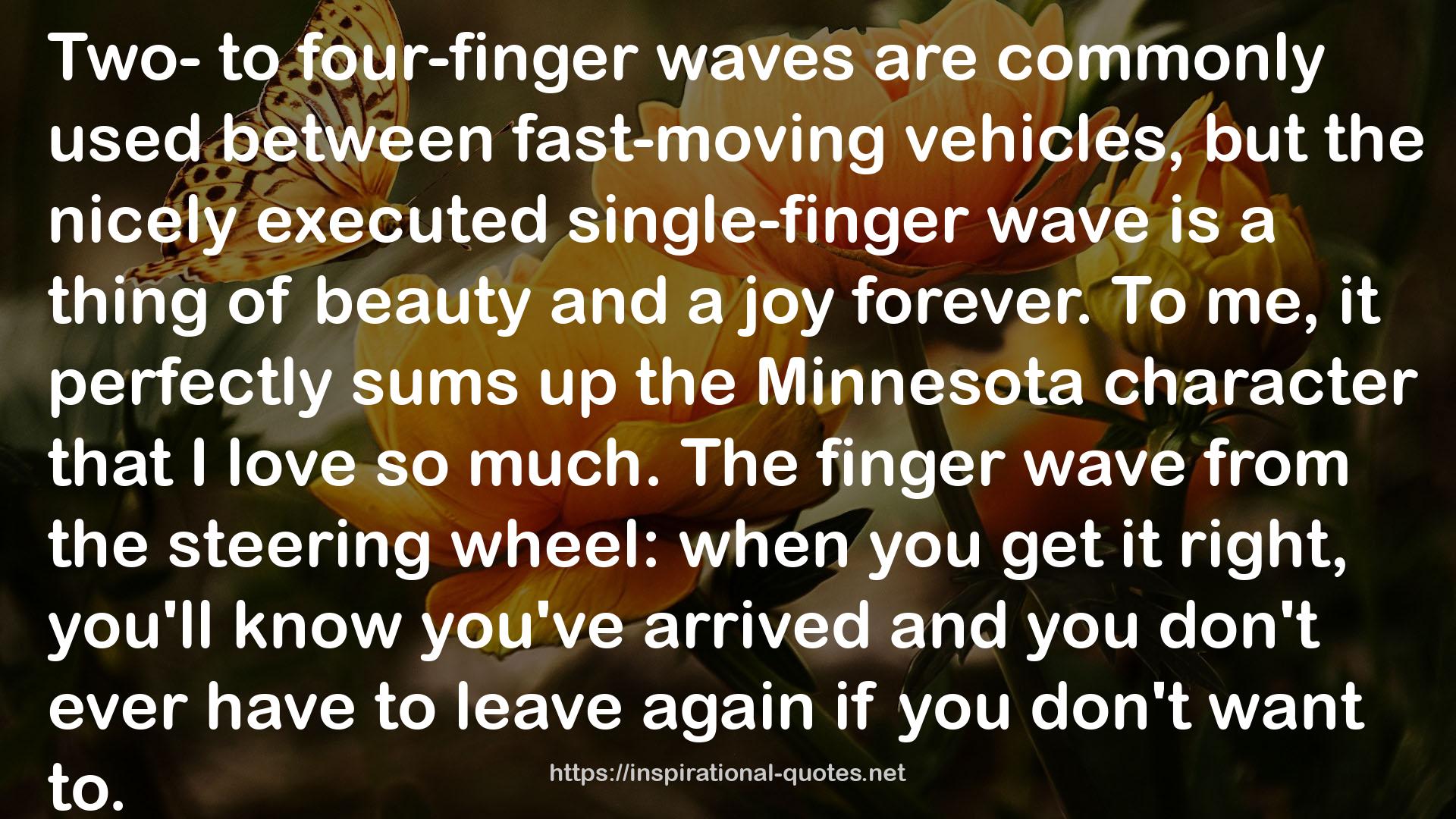 How to Talk Minnesotan: A Visitor's Guide QUOTES