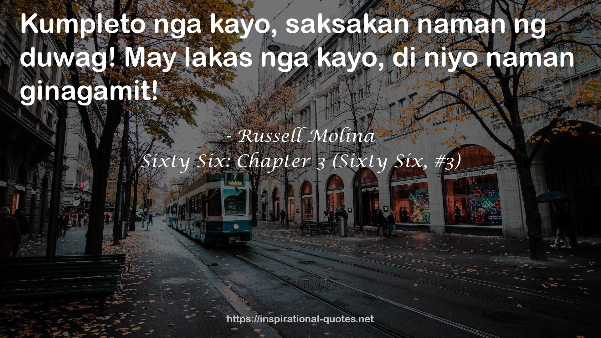 Russell Molina QUOTES