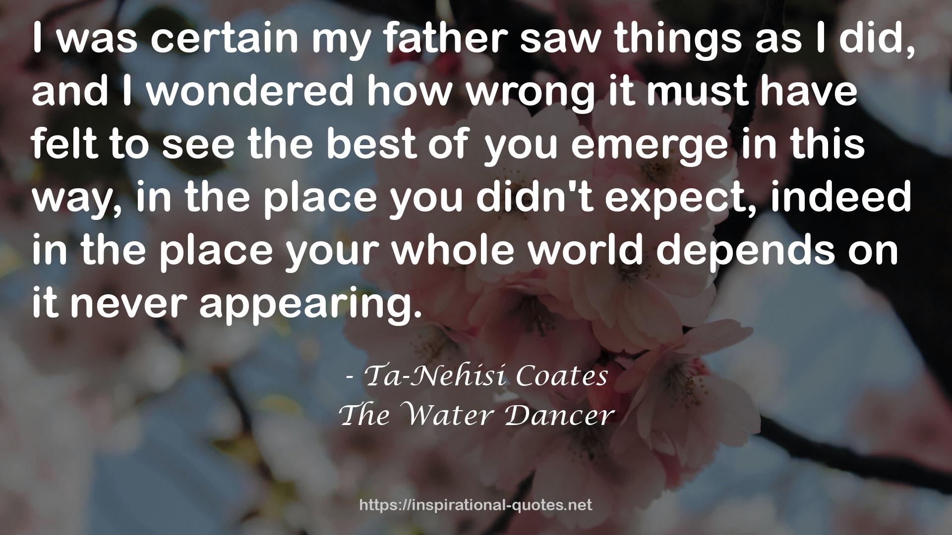The Water Dancer QUOTES
